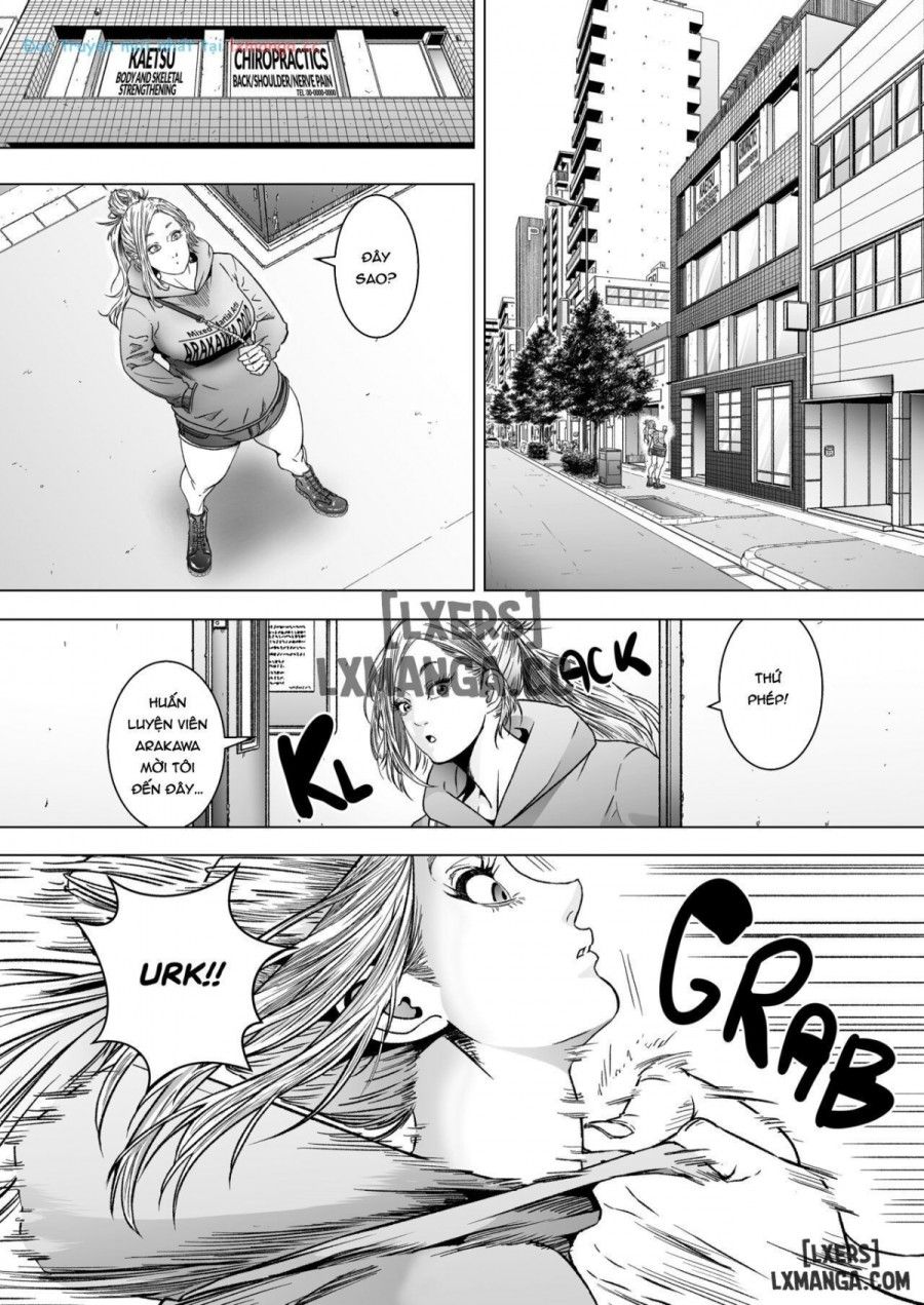 Kakutou Joshi Wa Tsuyokunaritai/ Muchimuchi Kakutou Joshi Wa Hentai Seitai-shi To Sex Shite Tsuyoku Naru Oneshot page 4 - Giả Dược