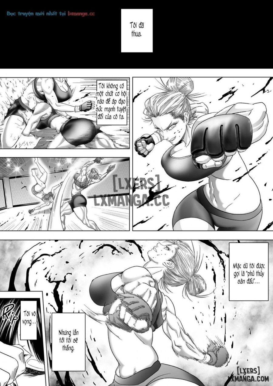 Kakutou Joshi Wa Tsuyokunaritai/ Muchimuchi Kakutou Joshi Wa Hentai Seitai-shi To Sex Shite Tsuyoku Naru Oneshot page 36 - Giả Dược