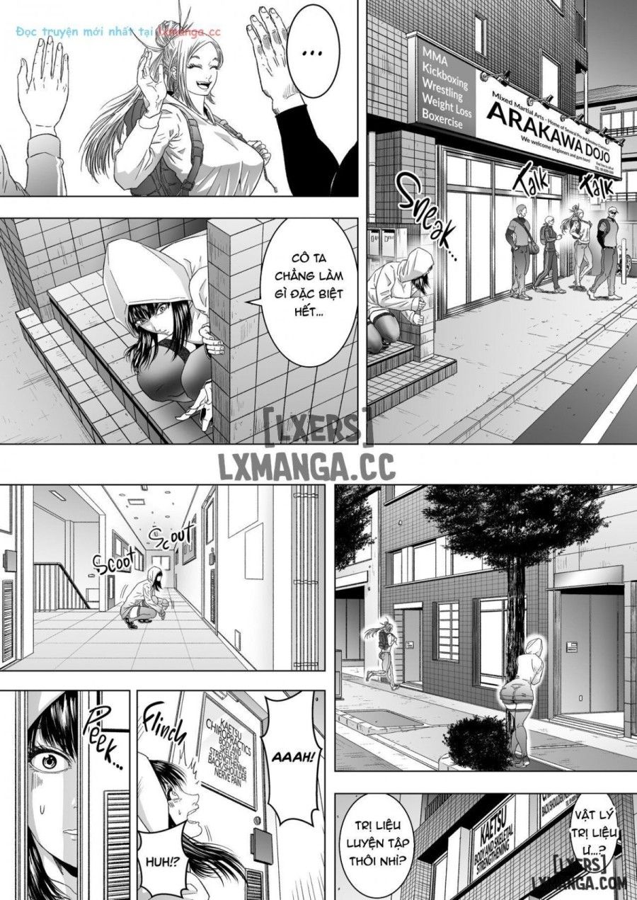 Kakutou Joshi Wa Tsuyokunaritai/ Muchimuchi Kakutou Joshi Wa Hentai Seitai-shi To Sex Shite Tsuyoku Naru Oneshot page 38 - Giả Dược