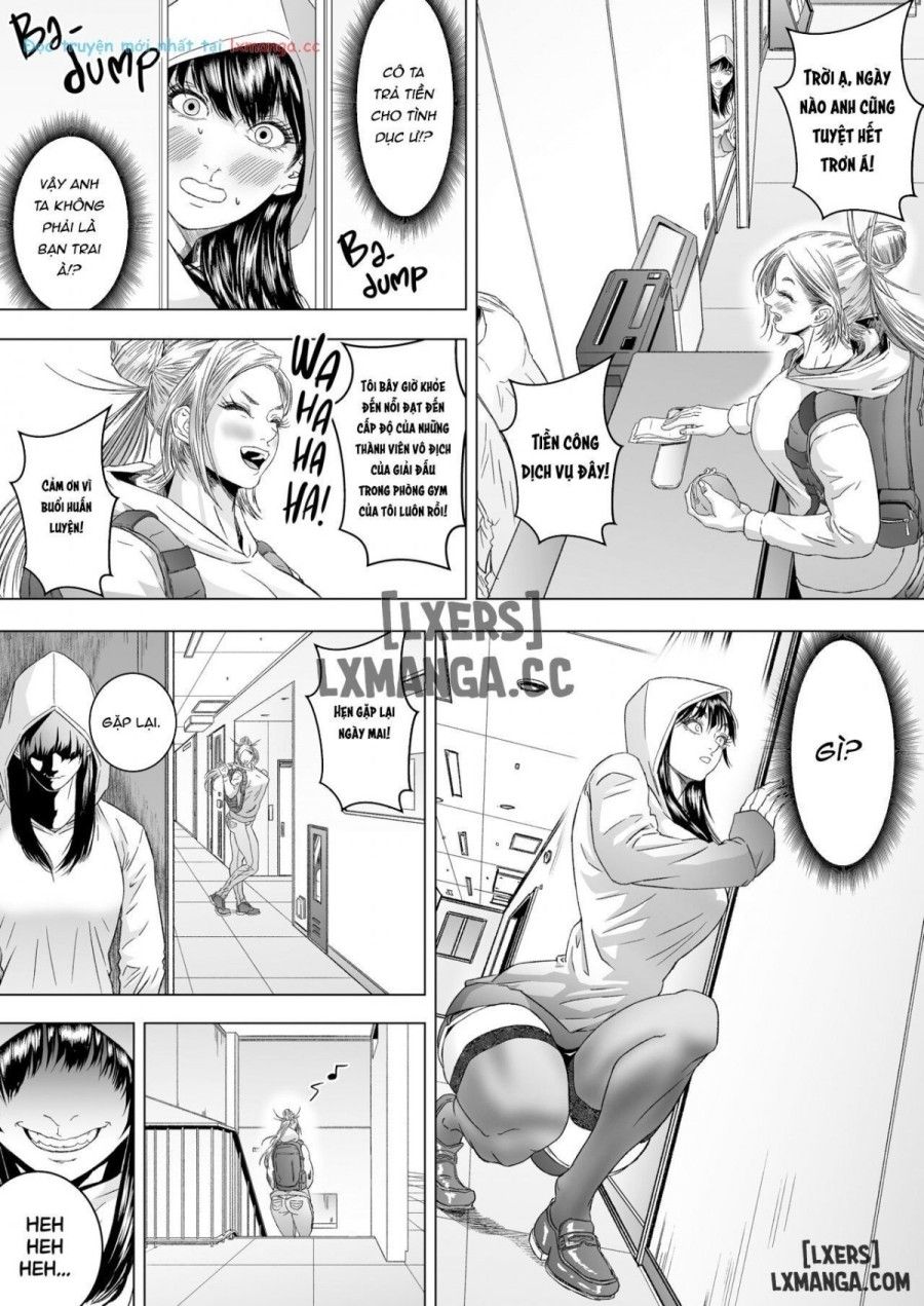 Kakutou Joshi Wa Tsuyokunaritai/ Muchimuchi Kakutou Joshi Wa Hentai Seitai-shi To Sex Shite Tsuyoku Naru Oneshot page 40 - Giả Dược