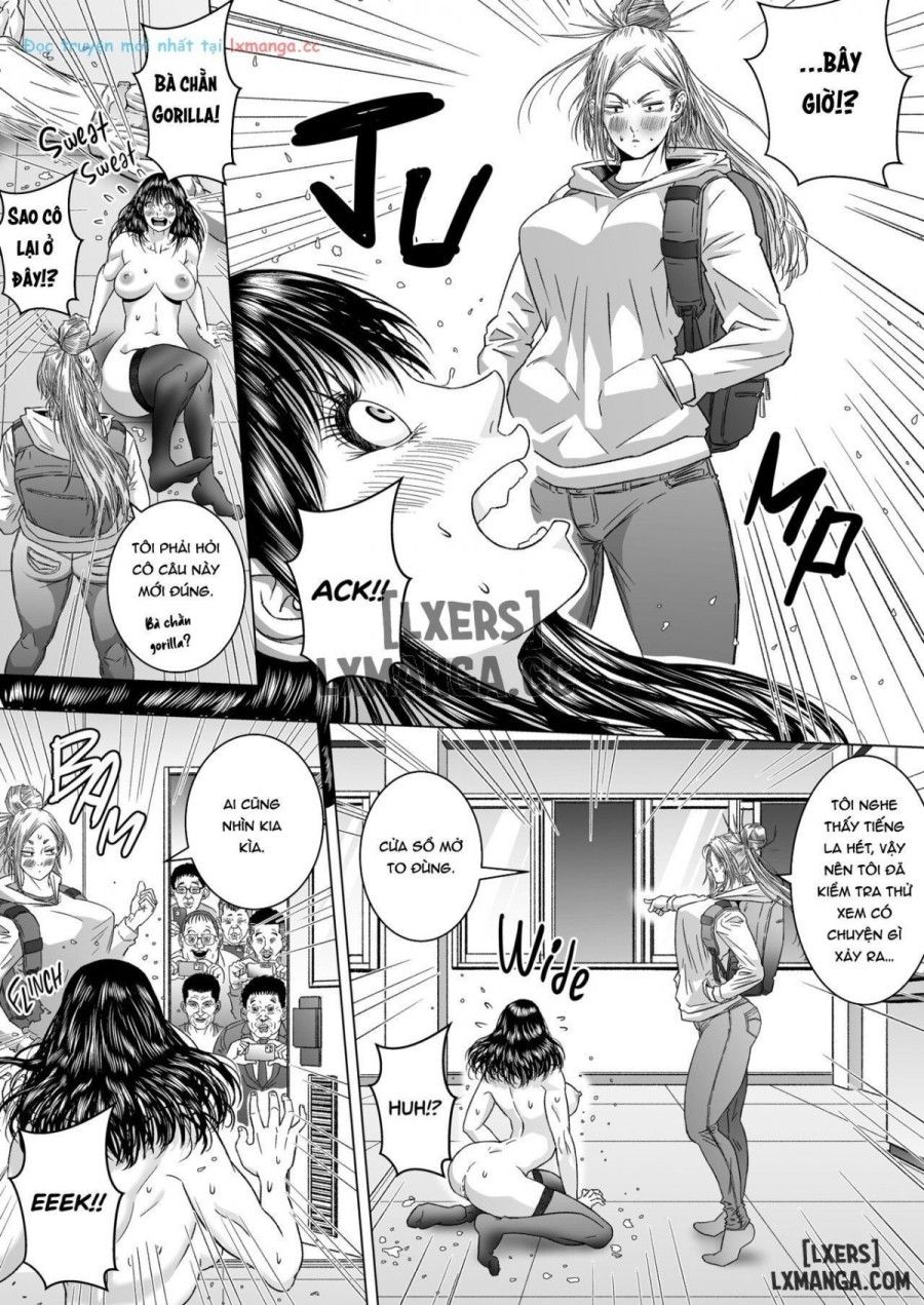 Kakutou Joshi Wa Tsuyokunaritai/ Muchimuchi Kakutou Joshi Wa Hentai Seitai-shi To Sex Shite Tsuyoku Naru Oneshot page 57 - Giả Dược