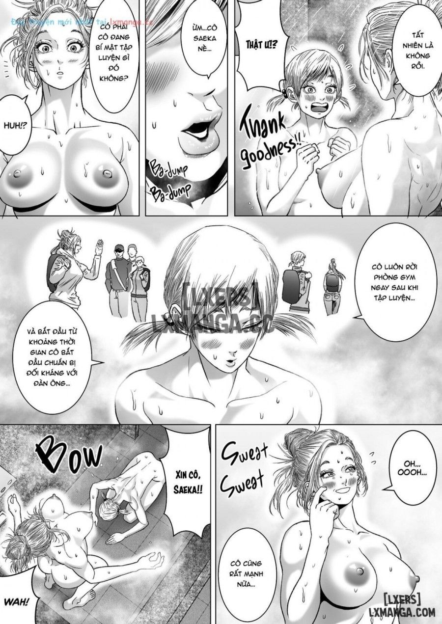 Kakutou Joshi Wa Tsuyokunaritai/ Muchimuchi Kakutou Joshi Wa Hentai Seitai-shi To Sex Shite Tsuyoku Naru Oneshot page 64 - Giả Dược