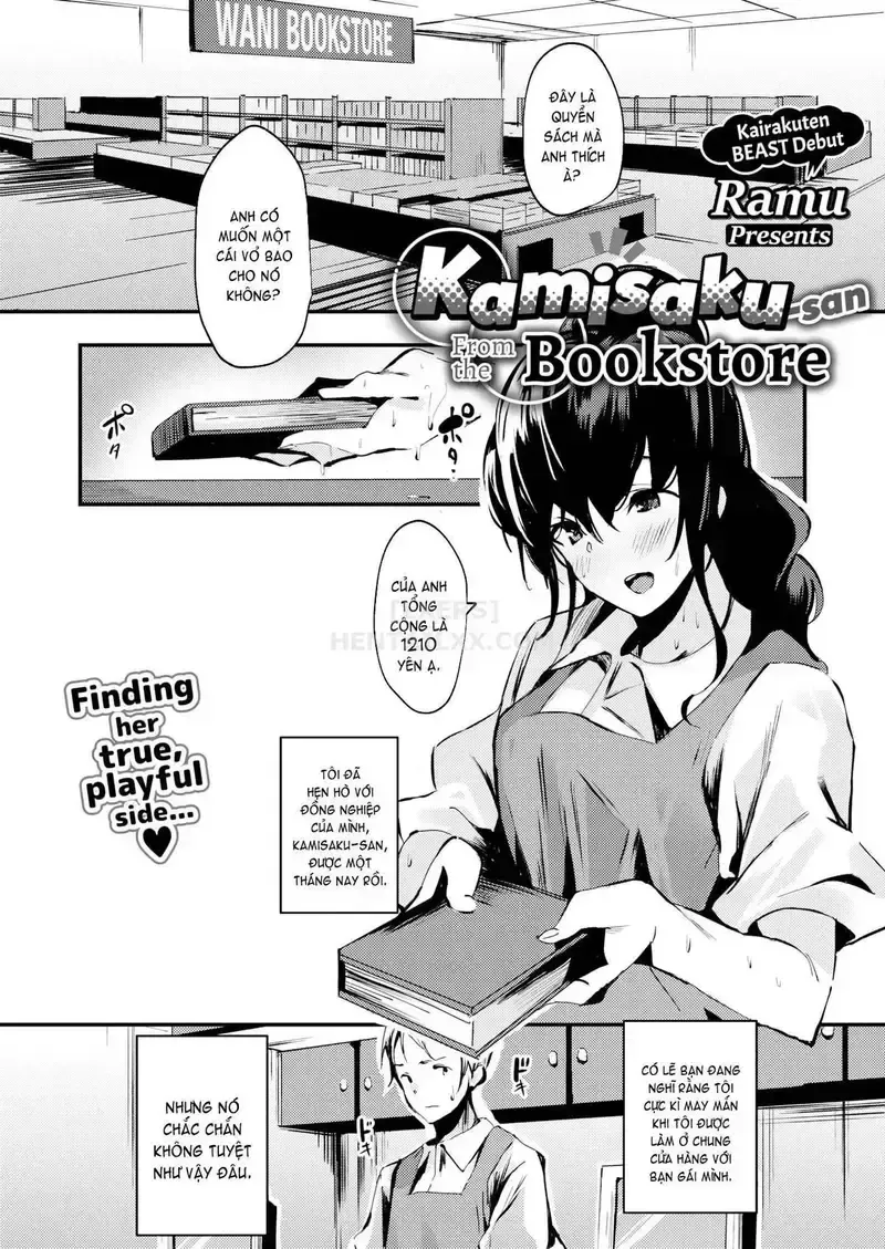 đọc truyện Kamisaku-san Ở Tiệm Sách Chương 1 ảnh 1 tại Giả Dược