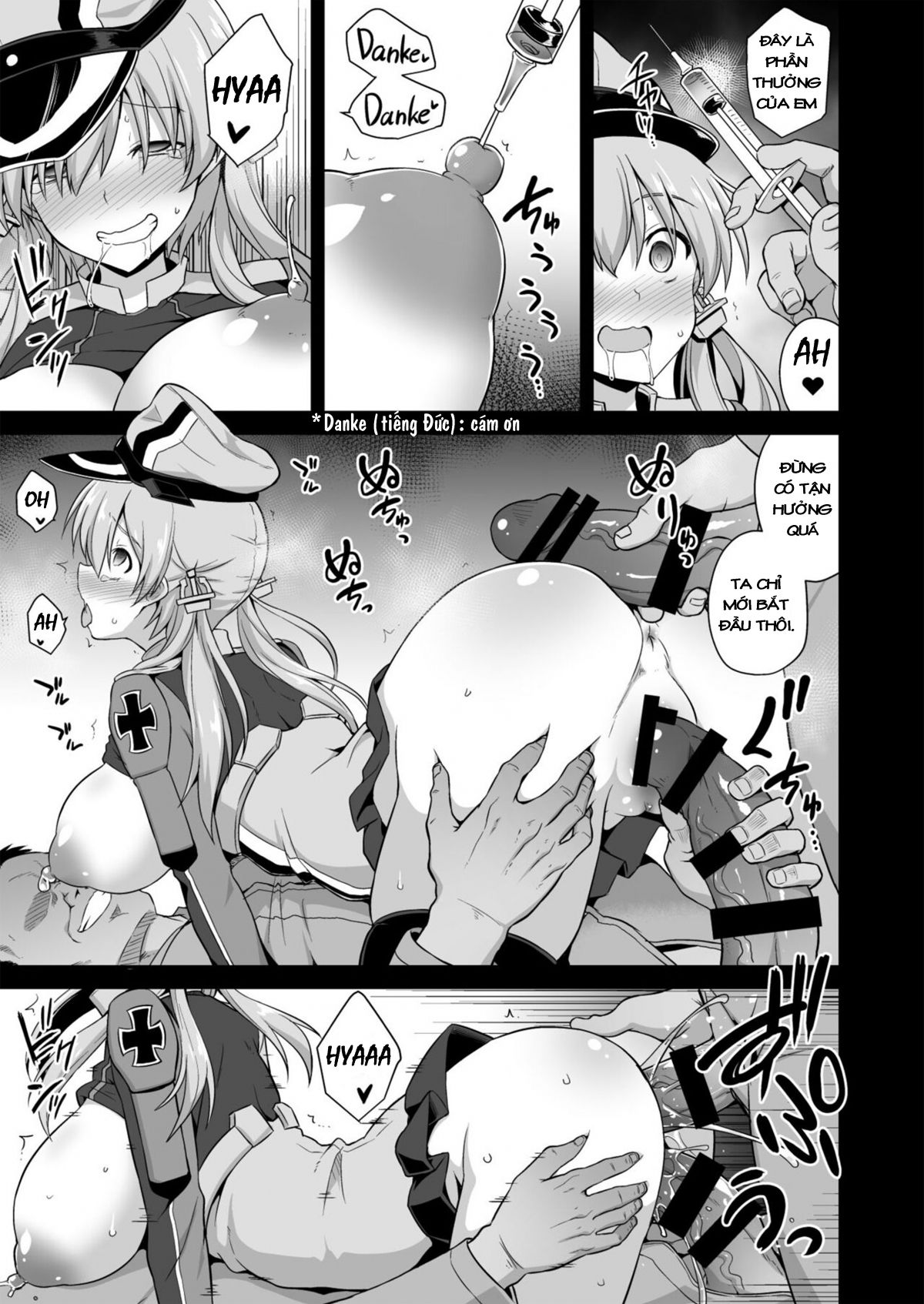 đọc truyện Kanmusu Chakunin Zenya Prinz Eugen Yaku Ochi Nyuugi Kousai Oneshot ảnh 20 tại Giả Dược