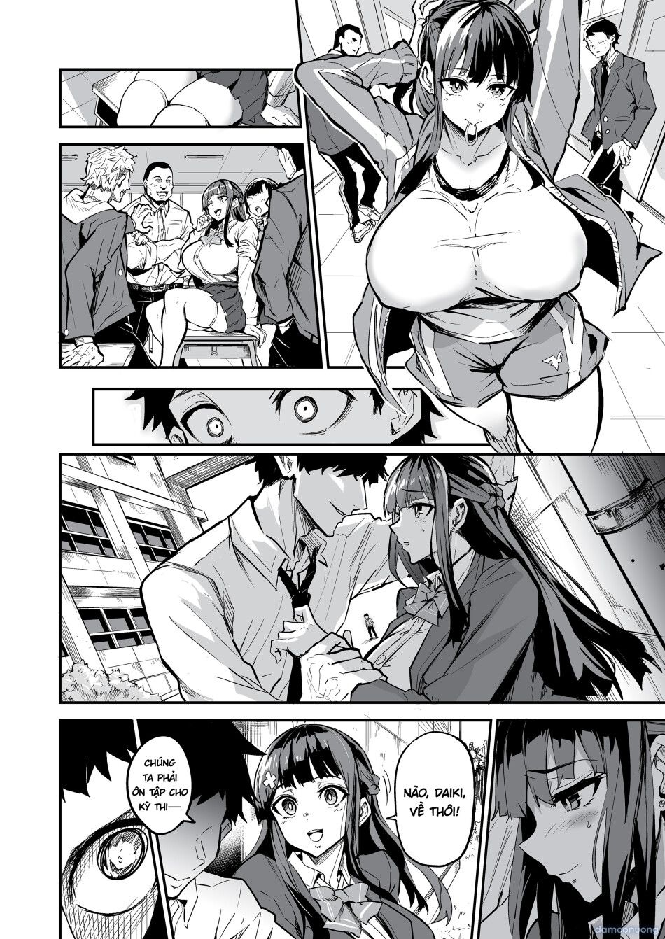 đọc truyện Kanojo Ga Gaikokujin Ni Netorareru Manga Ouchi Fuck Hen [彼女が外国人に寝取られる漫画 おうちファック編] Chương 2 ảnh 38 tại Thiên Thai Truyện