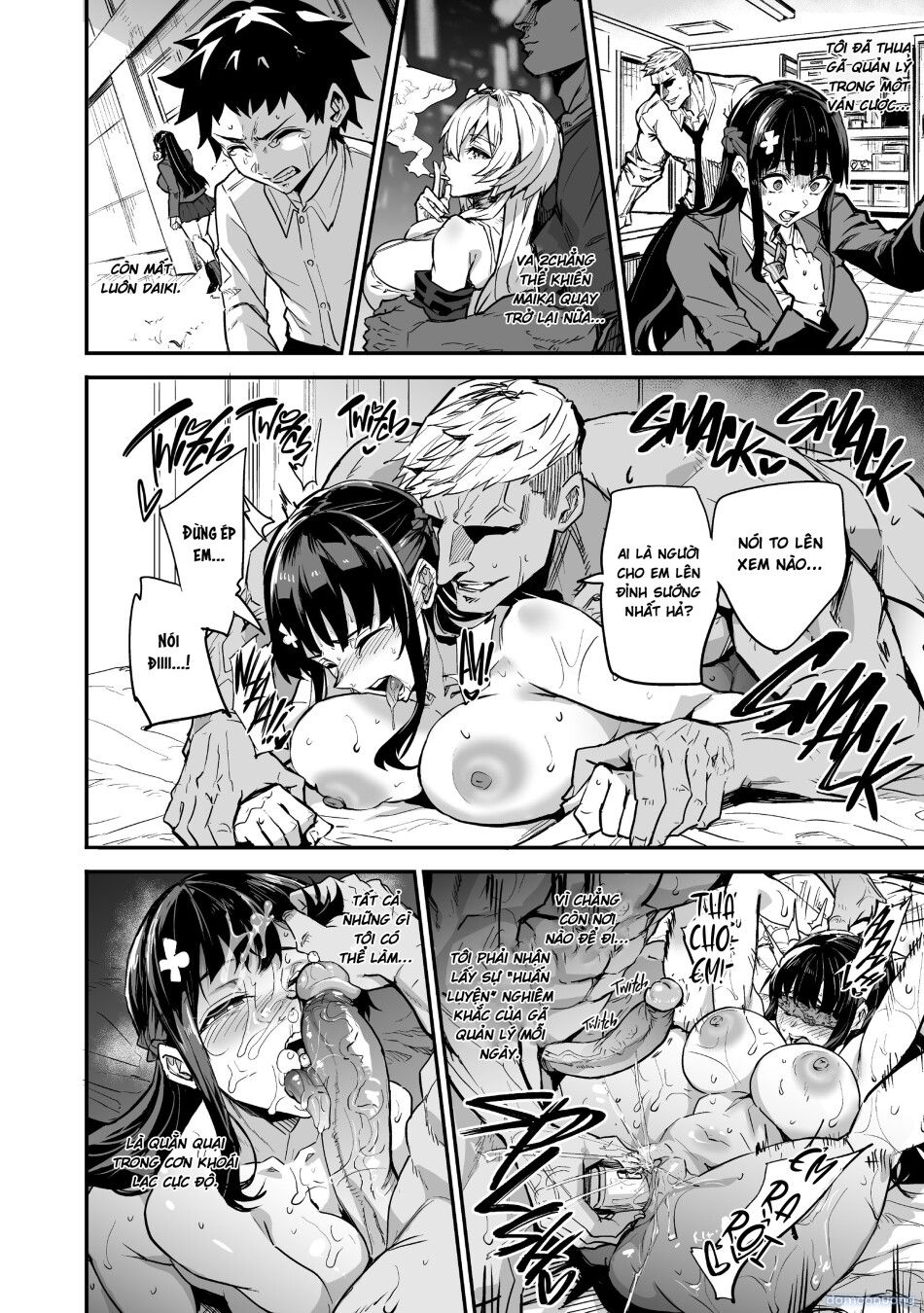 đọc truyện Kanojo Ga Gaikokujin Ni Netorareru Manga Ouchi Fuck Hen [彼女が外国人に寝取られる漫画 おうちファック編] Chương 3 ảnh 3 tại Thiên Thai Truyện