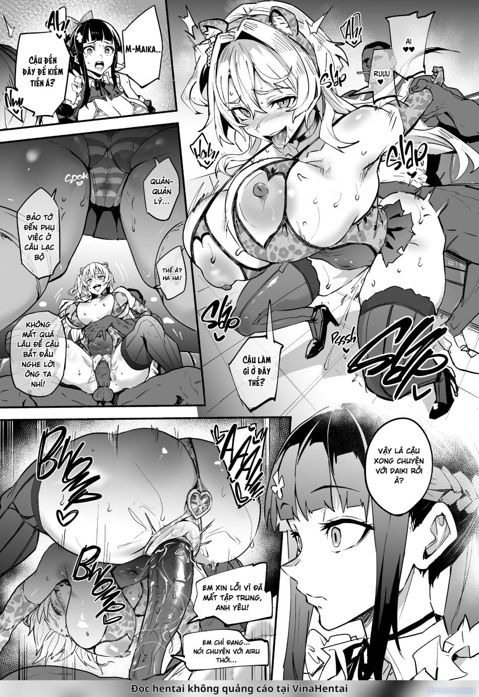 đọc truyện Kanojo Ga Gaikokujin Ni Netorareru Manga Ouchi Fuck Hen [彼女が外国人に寝取られる漫画 おうちファック編] Chương 3 ảnh 12 tại Thiên Thai Truyện