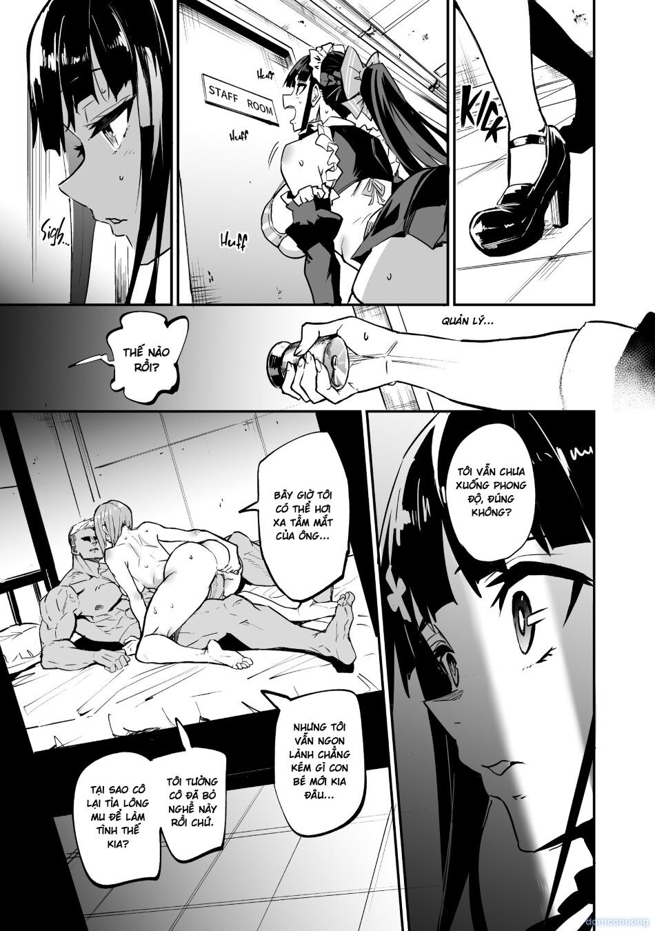 đọc truyện Kanojo Ga Gaikokujin Ni Netorareru Manga Ouchi Fuck Hen [彼女が外国人に寝取られる漫画 おうちファック編] Chương 3 ảnh 18 tại Thiên Thai Truyện