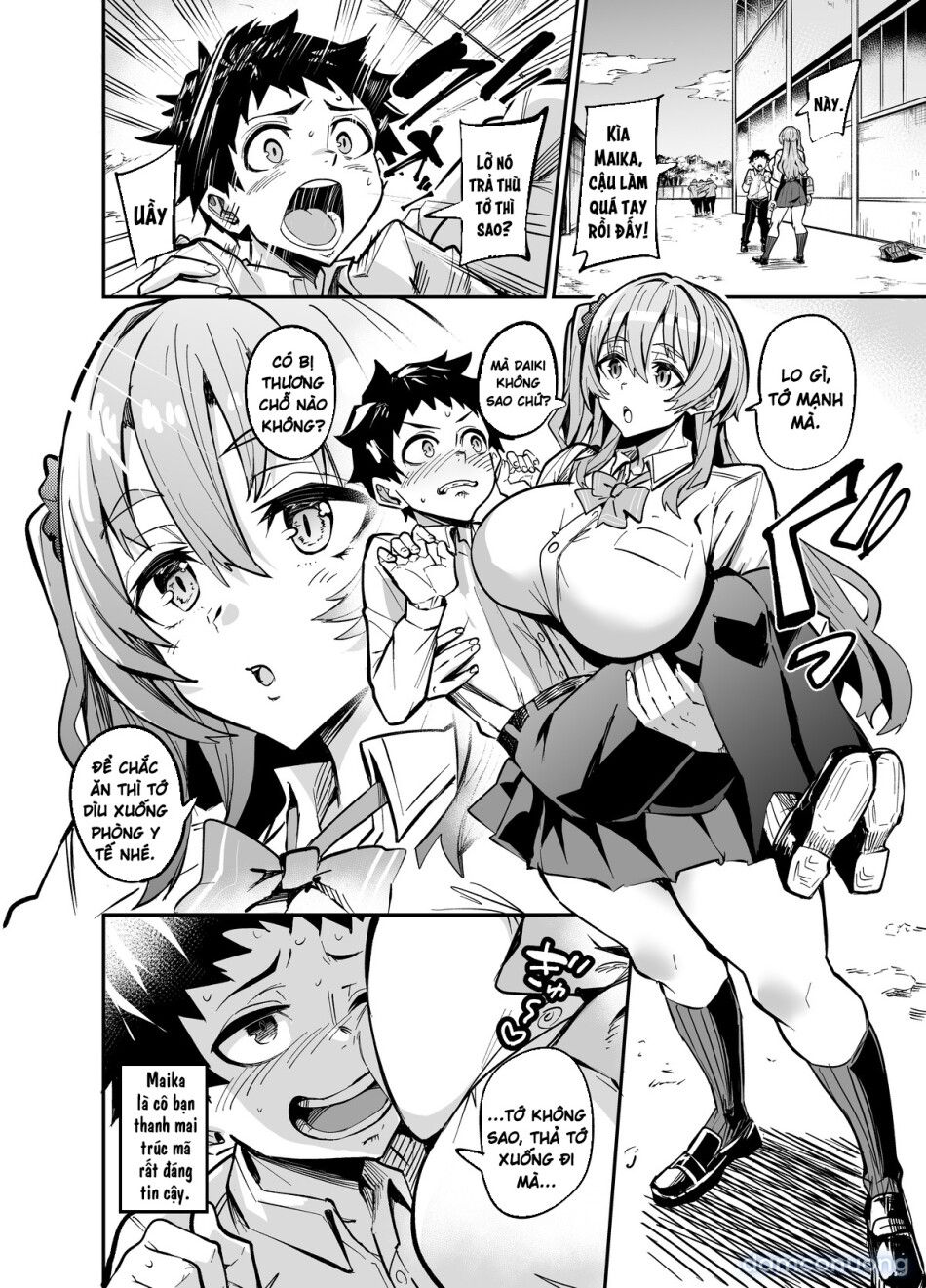 đọc truyện Kanojo Ga Gaikokujin Ni Netorareru Manga Ouchi Fuck Hen [彼女が外国人に寝取られる漫画 おうちファック編] Chương 4 ảnh 8 tại Thiên Thai Truyện