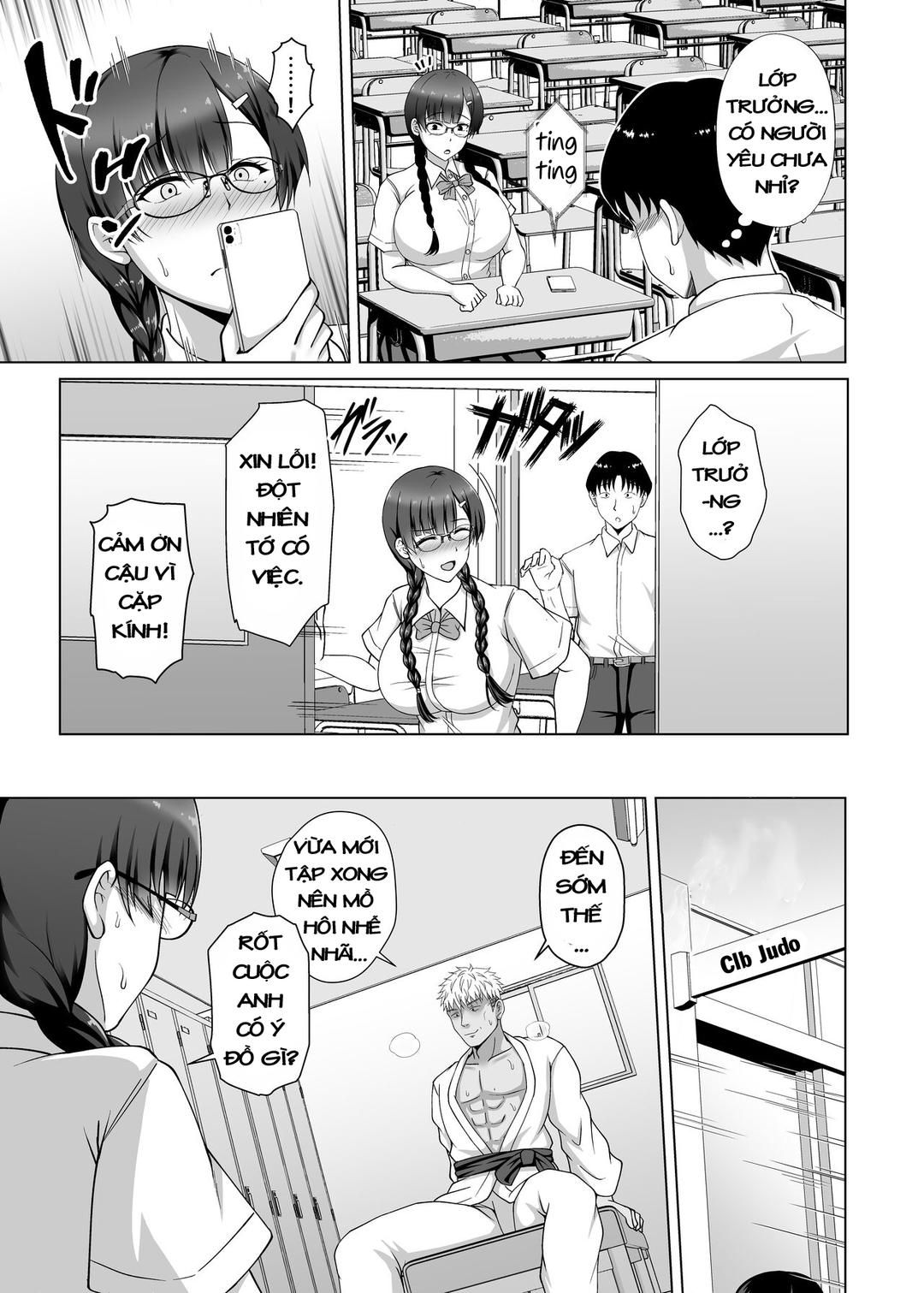 đọc truyện Kanojo Ga Megane O Hazushita Wake ~kataomoi No Kyonyuu Iinchou Ga Yarichin Kareshi Ni Somerareru Made~ Oneshot ảnh 12 tại Giả Dược