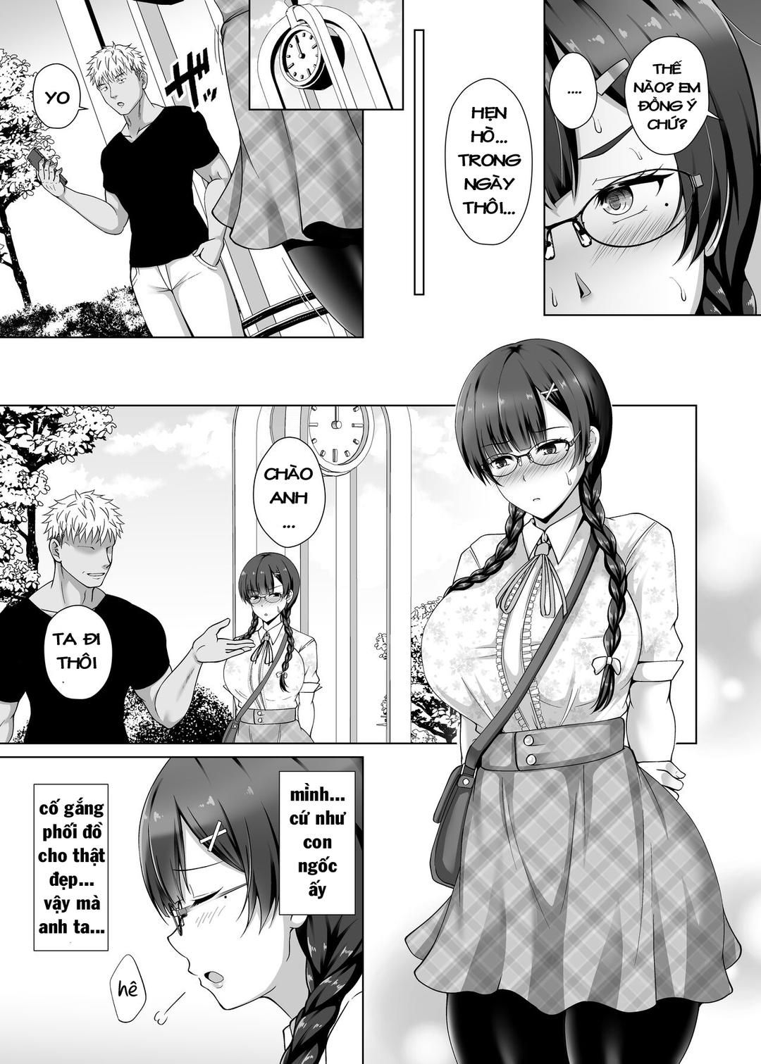 đọc truyện Kanojo Ga Megane O Hazushita Wake ~kataomoi No Kyonyuu Iinchou Ga Yarichin Kareshi Ni Somerareru Made~ Oneshot ảnh 24 tại Giả Dược
