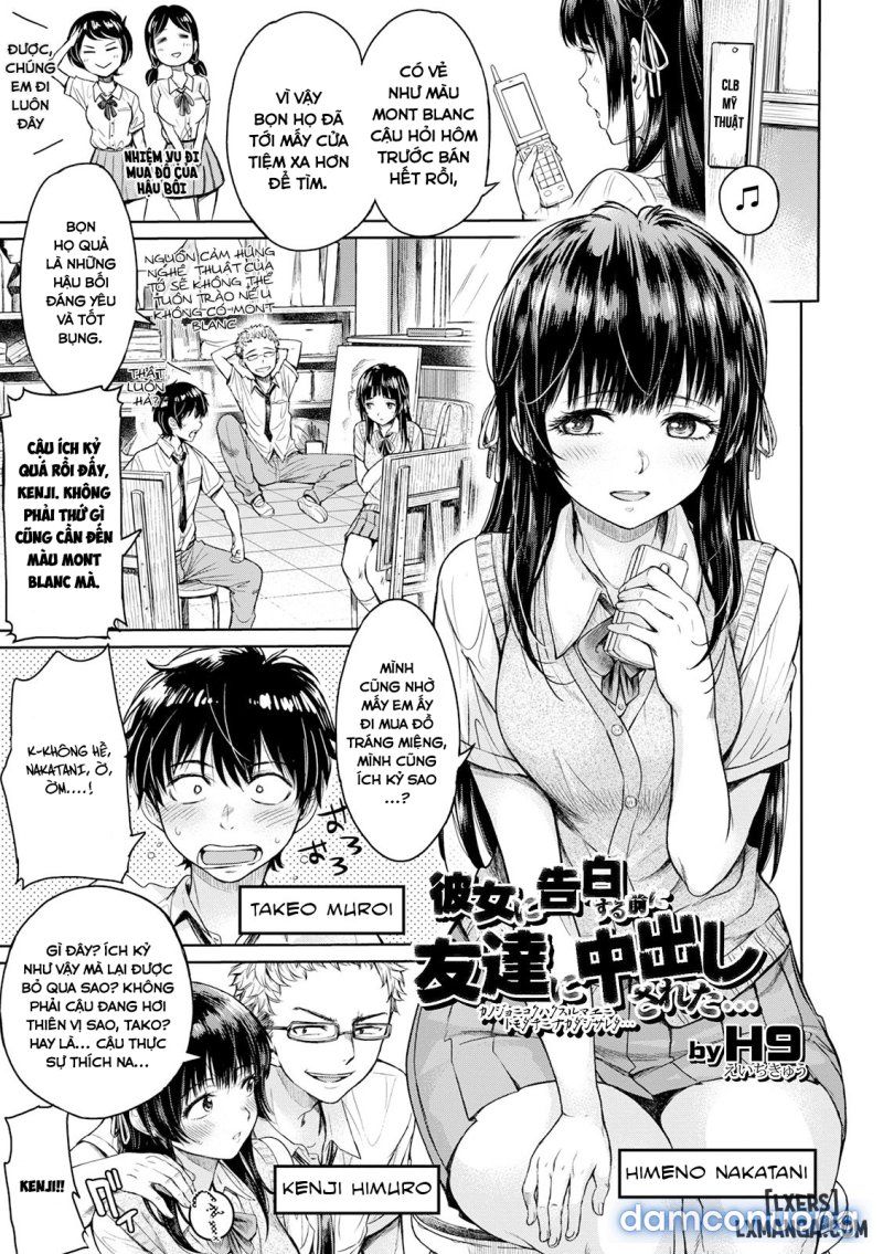 đọc truyện Kanojo Ni Kokuhaku Suru Mae Ni Tomodachi Ni Nakadashi Sareta... Chương 1 ảnh 2 tại Thiên Thai Truyện
