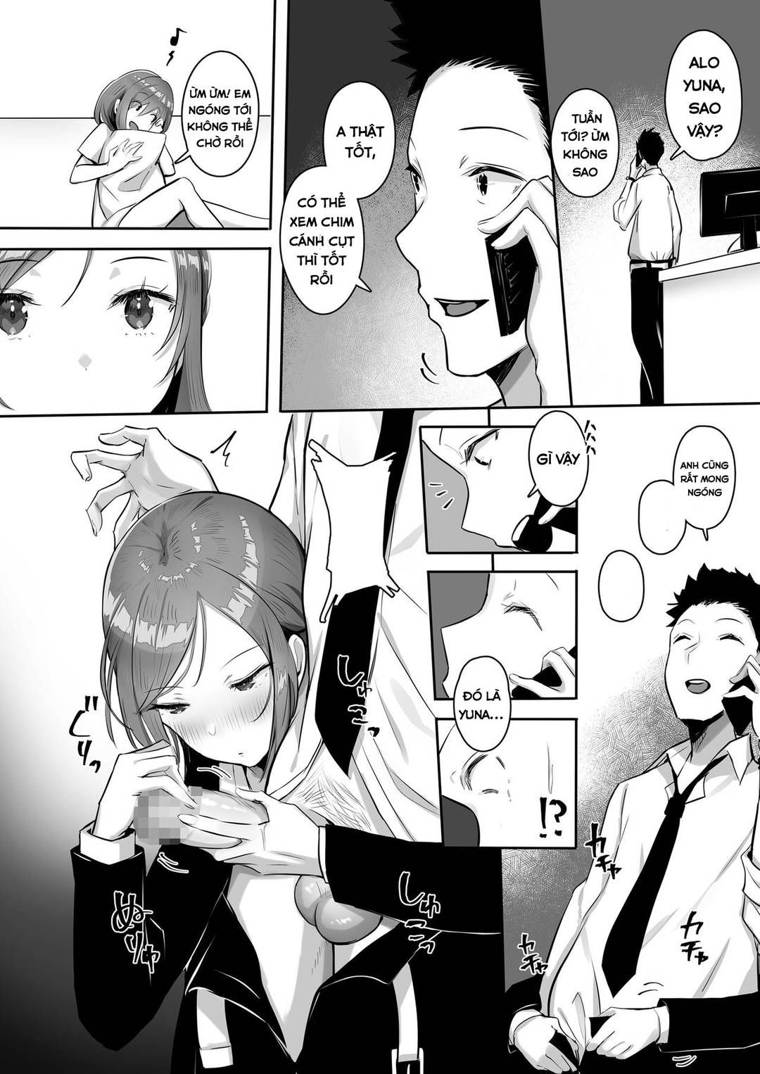 Kanojo Ni Wa Ienai… Kyonyuu Joushi To Hamemakuri Sex Zangyou Oneshot page 22 - Giả Dược