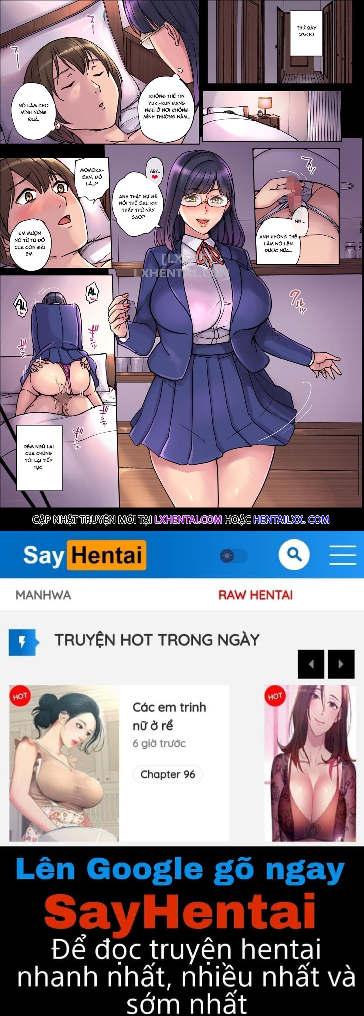 đọc truyện Kanojo No Mama Wa Boku No Sefrie... Oneshot ảnh 39 tại Giả Dược