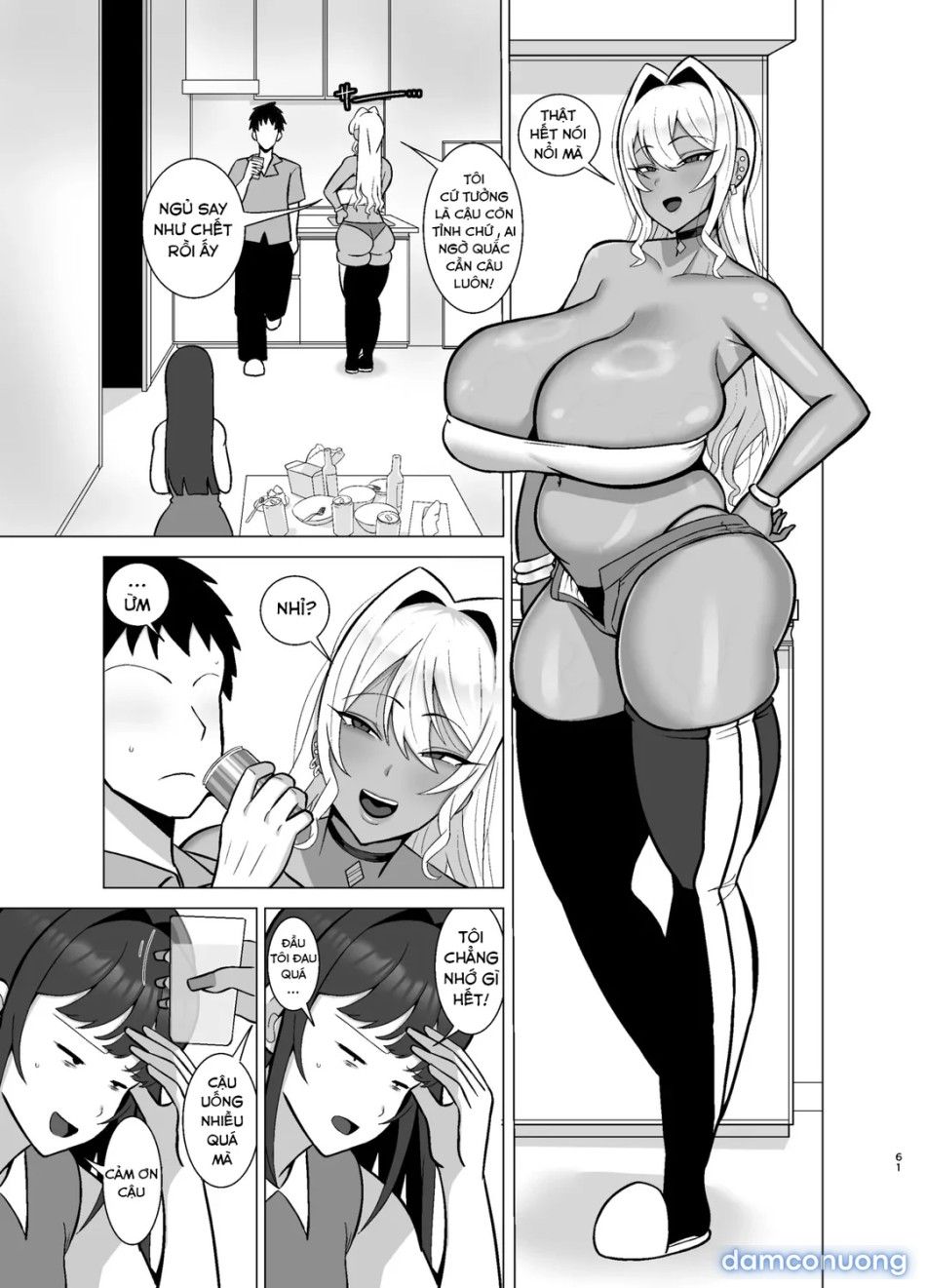 đọc truyện Kanojo No Tomodachi Wa Dosukebe Kasshoku Gal Oneshot ảnh 64 tại Thiên Thai Truyện