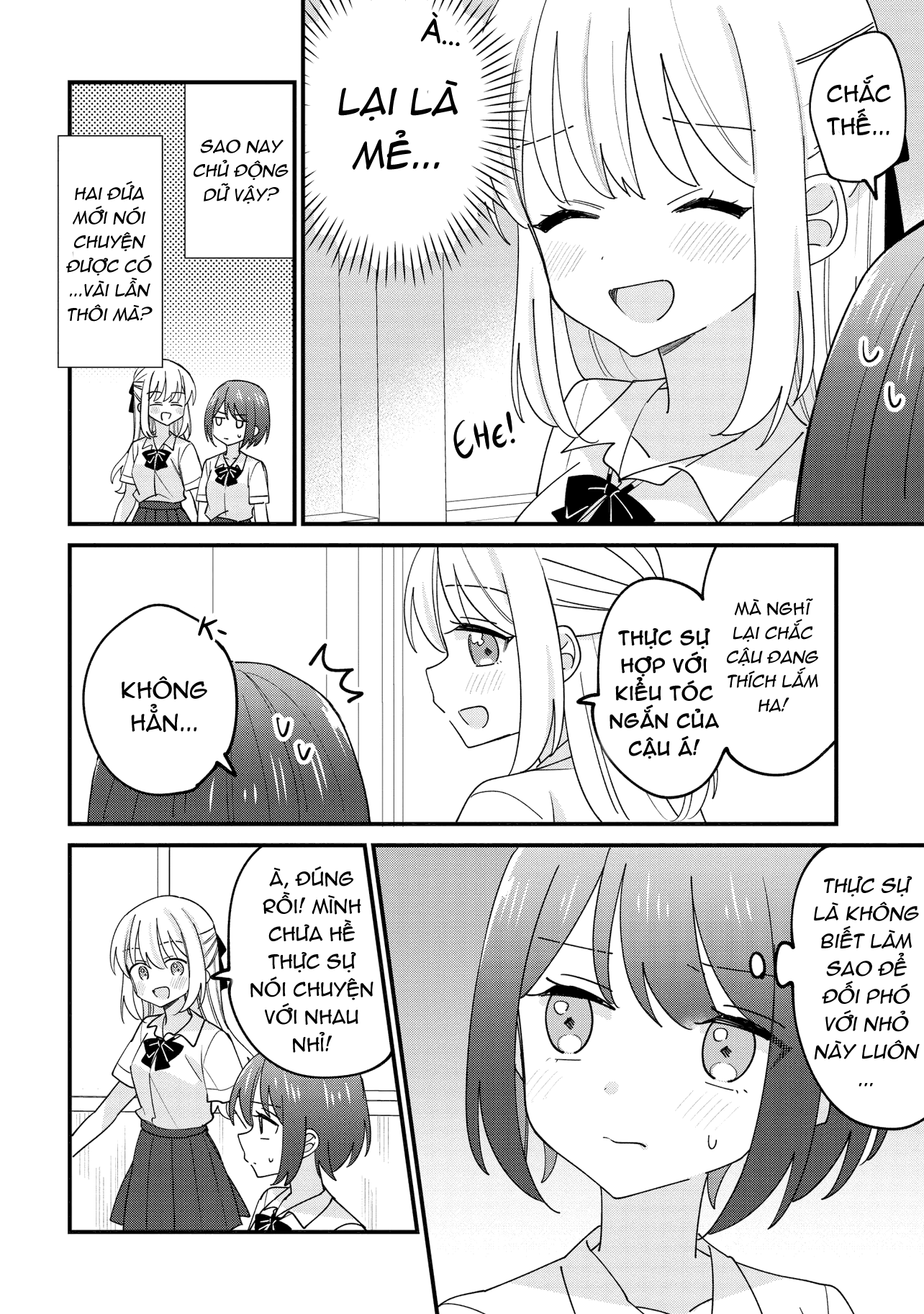 đọc truyện Kao Dake Yoi Classmate Ga Yatara To Guigui Kuru Yuri No Hanashi Chương 1 ảnh 13 tại Thiên Thai Truyện