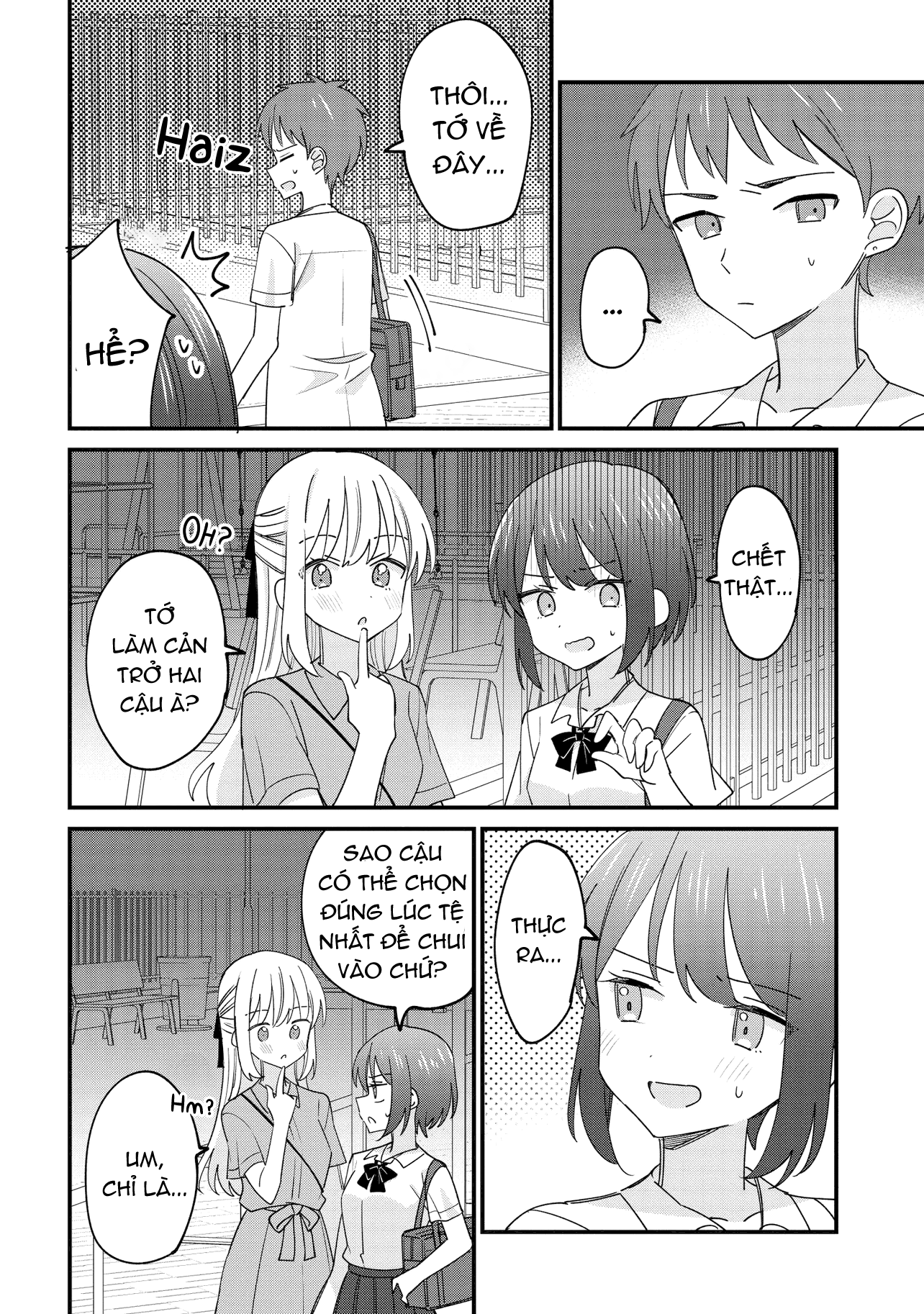 đọc truyện Kao Dake Yoi Classmate Ga Yatara To Guigui Kuru Yuri No Hanashi Chương 1 ảnh 23 tại Thiên Thai Truyện