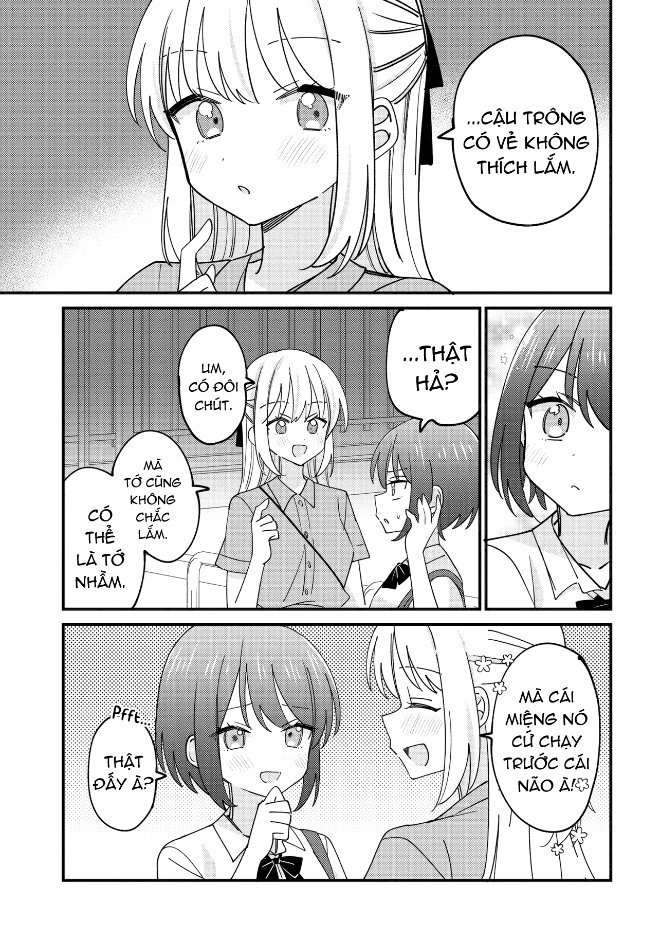 đọc truyện Kao Dake Yoi Classmate Ga Yatara To Guigui Kuru Yuri No Hanashi Chương 1 ảnh 24 tại Thiên Thai Truyện