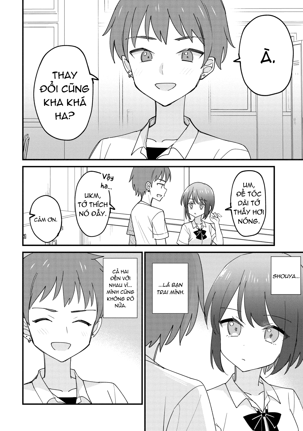 đọc truyện Kao Dake Yoi Classmate Ga Yatara To Guigui Kuru Yuri No Hanashi Chương 1 ảnh 5 tại Thiên Thai Truyện