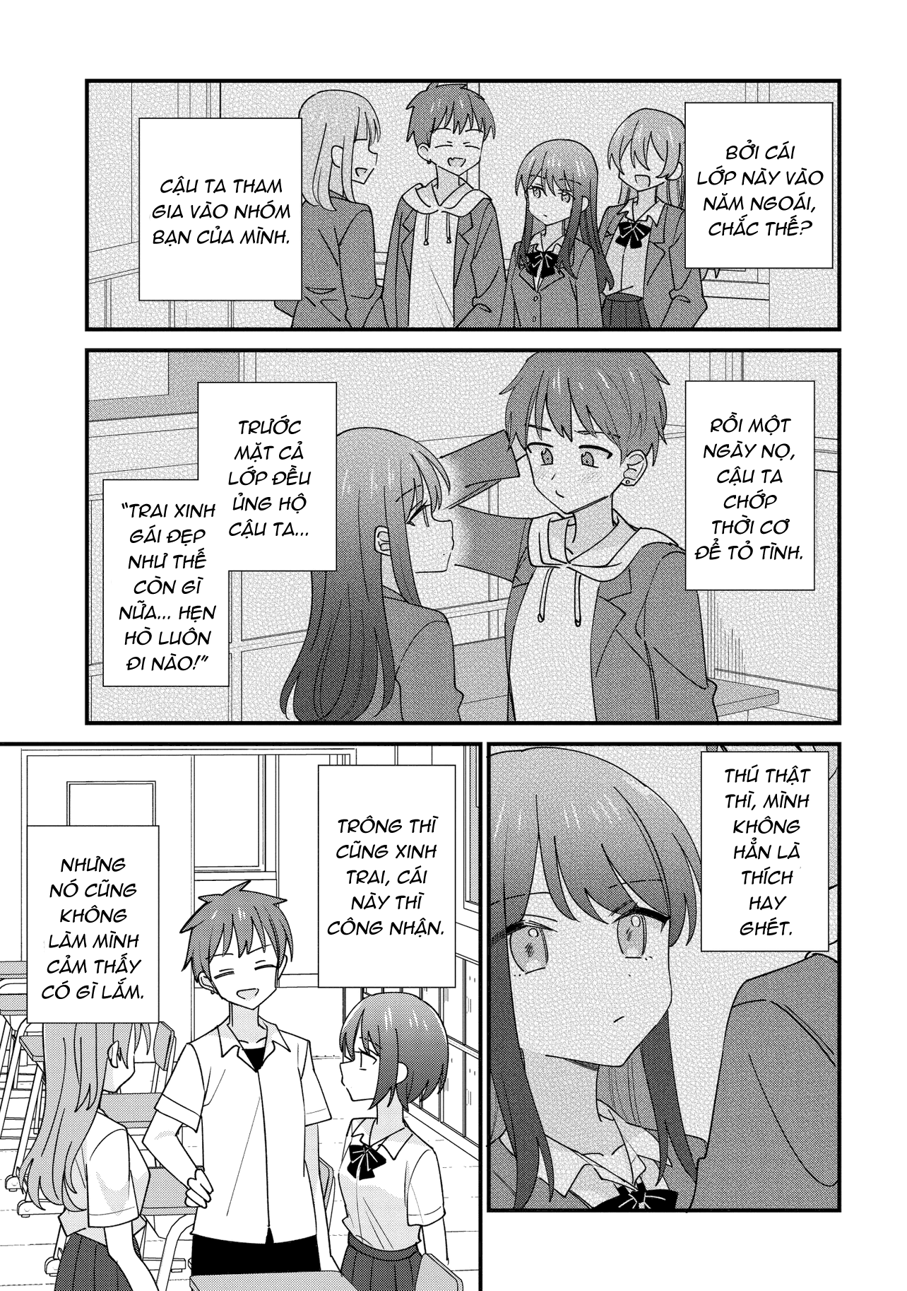 đọc truyện Kao Dake Yoi Classmate Ga Yatara To Guigui Kuru Yuri No Hanashi Chương 1 ảnh 6 tại Thiên Thai Truyện