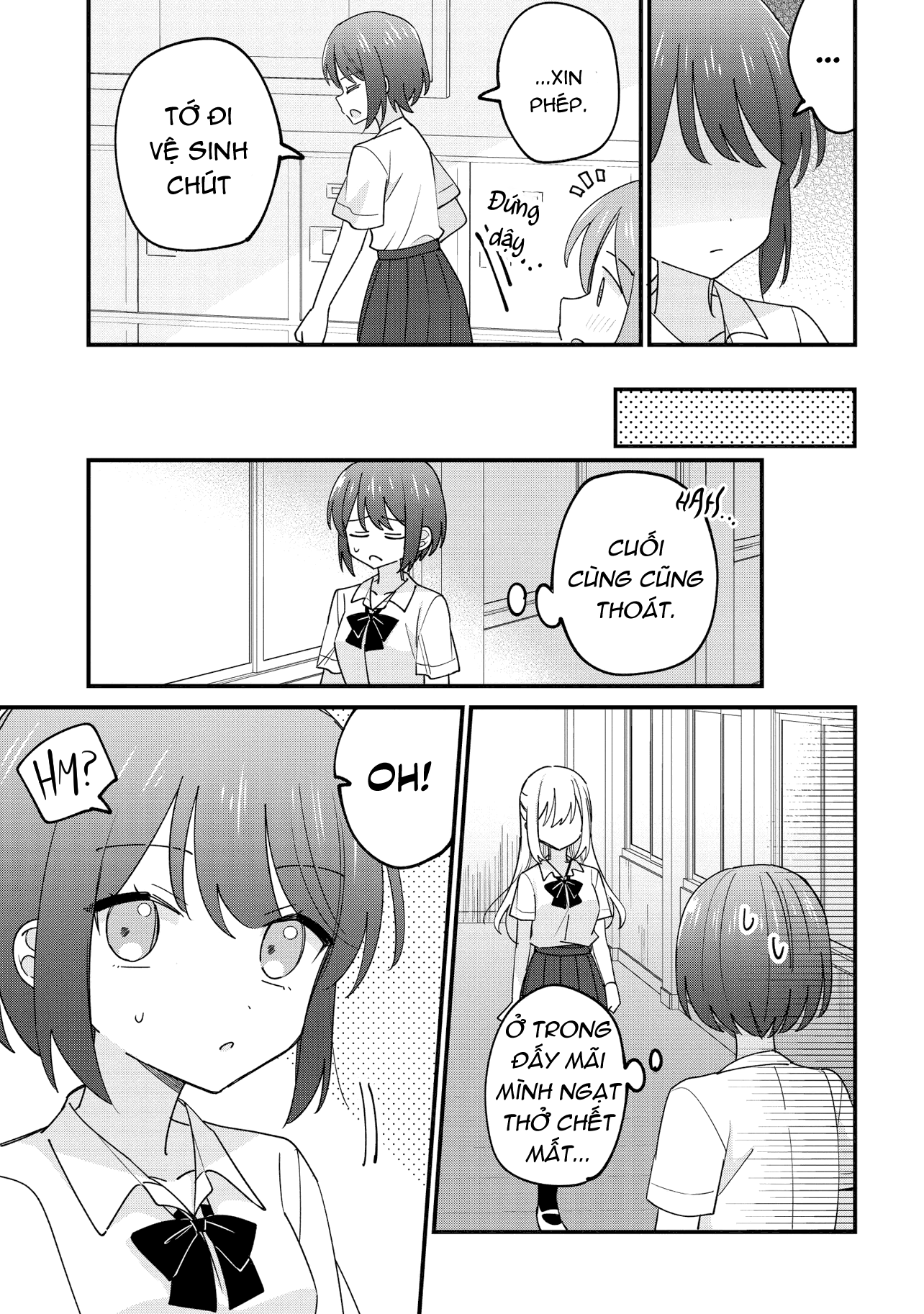 đọc truyện Kao Dake Yoi Classmate Ga Yatara To Guigui Kuru Yuri No Hanashi Chương 1 ảnh 8 tại Thiên Thai Truyện