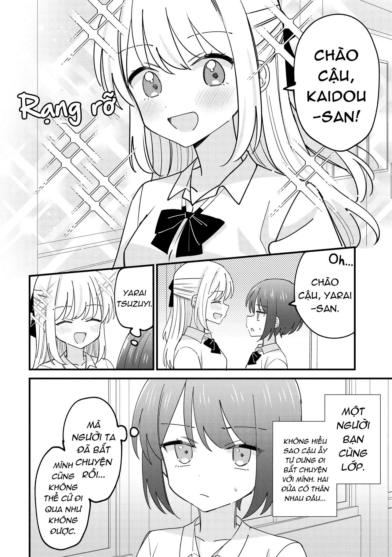 đọc truyện Kao Dake Yoi Classmate Ga Yatara To Guigui Kuru Yuri No Hanashi Chương 1 ảnh 9 tại Thiên Thai Truyện