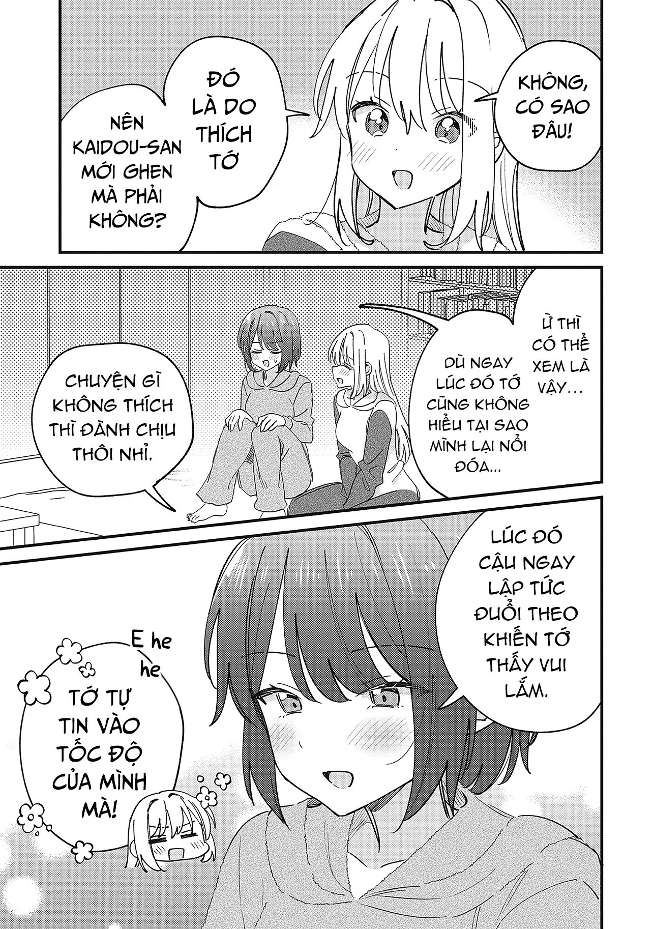 đọc truyện Kao Dake Yoi Classmate Ga Yatara To Guigui Kuru Yuri No Hanashi Chương 10 ảnh 15 tại Thiên Thai Truyện