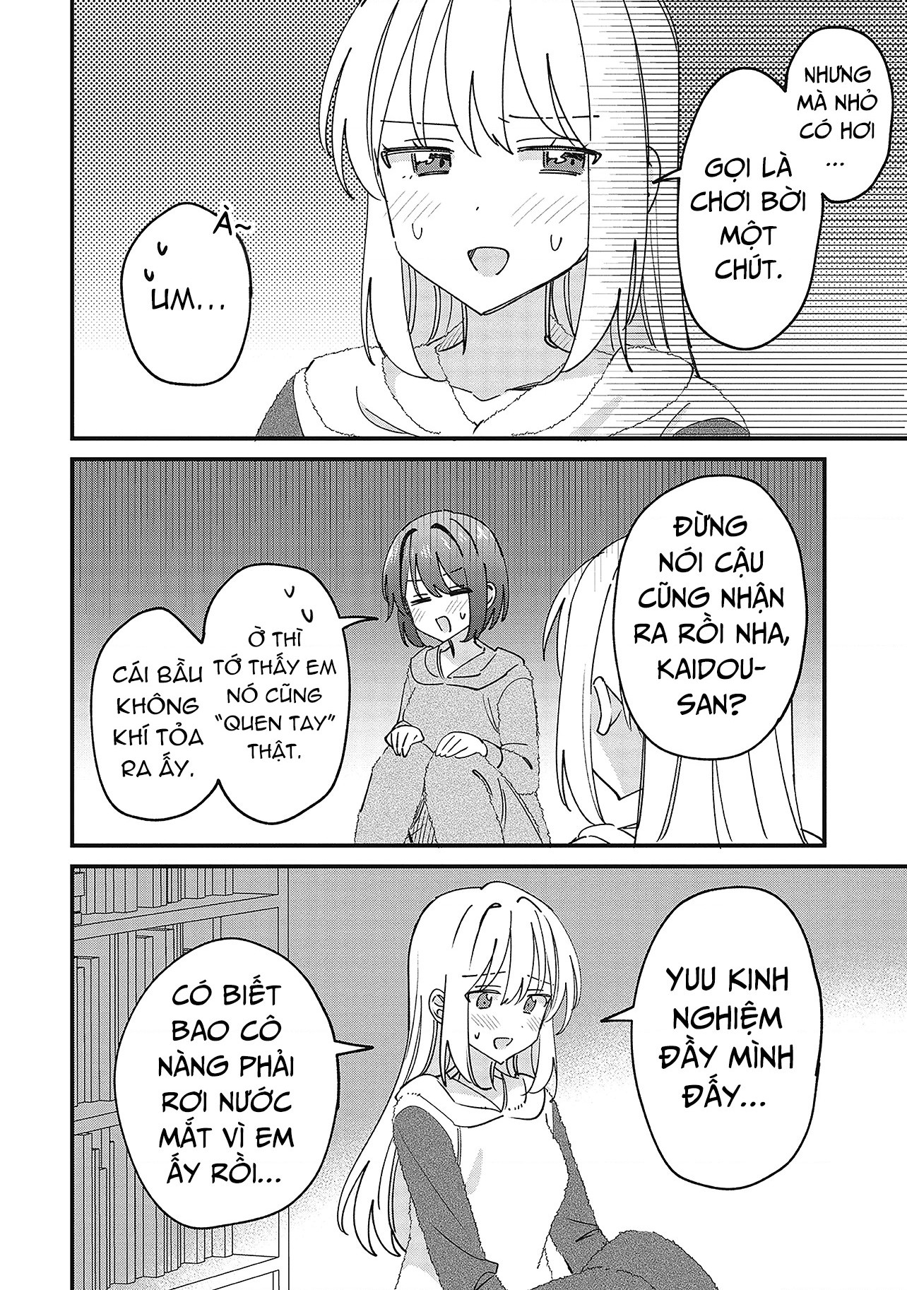 đọc truyện Kao Dake Yoi Classmate Ga Yatara To Guigui Kuru Yuri No Hanashi Chương 10 ảnh 22 tại Thiên Thai Truyện