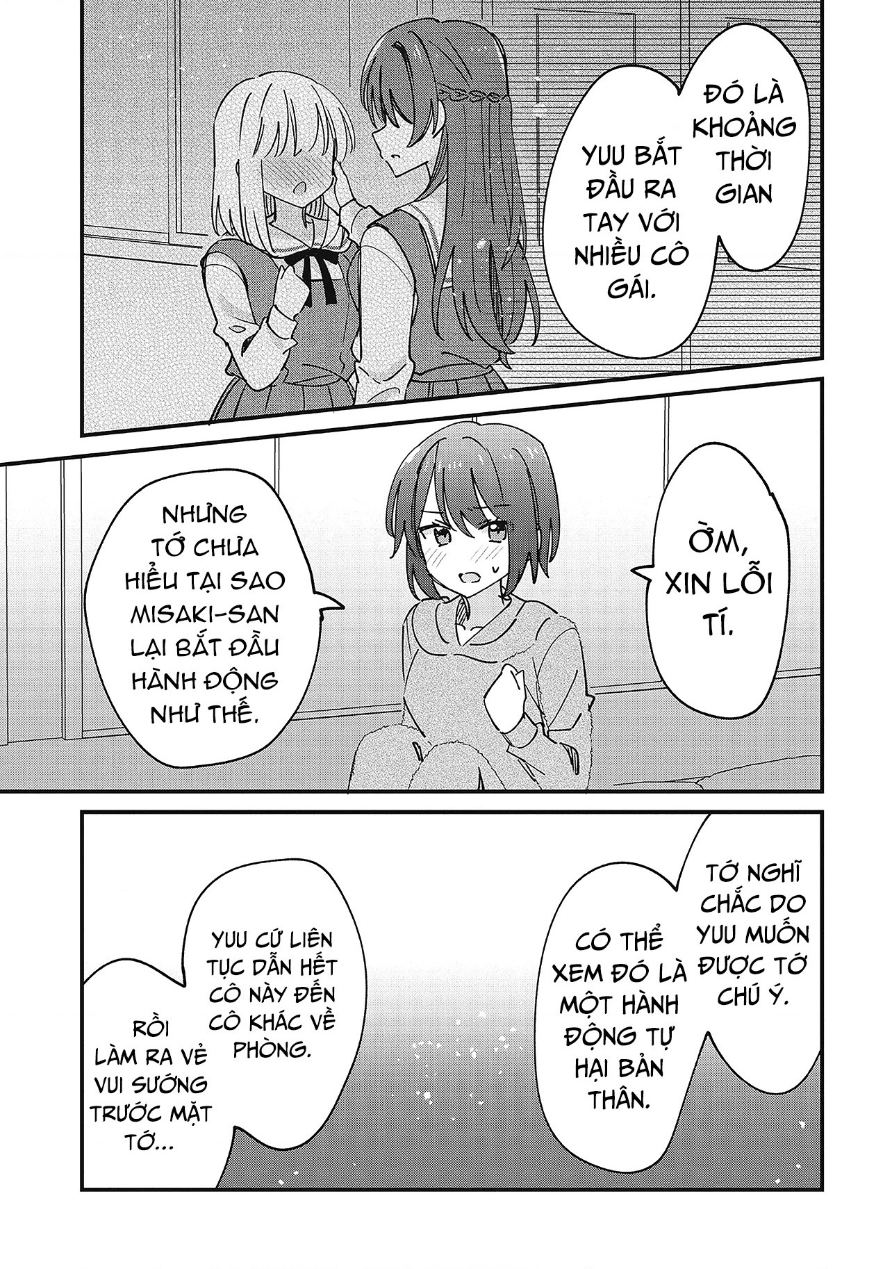 đọc truyện Kao Dake Yoi Classmate Ga Yatara To Guigui Kuru Yuri No Hanashi Chương 10 ảnh 29 tại Thiên Thai Truyện