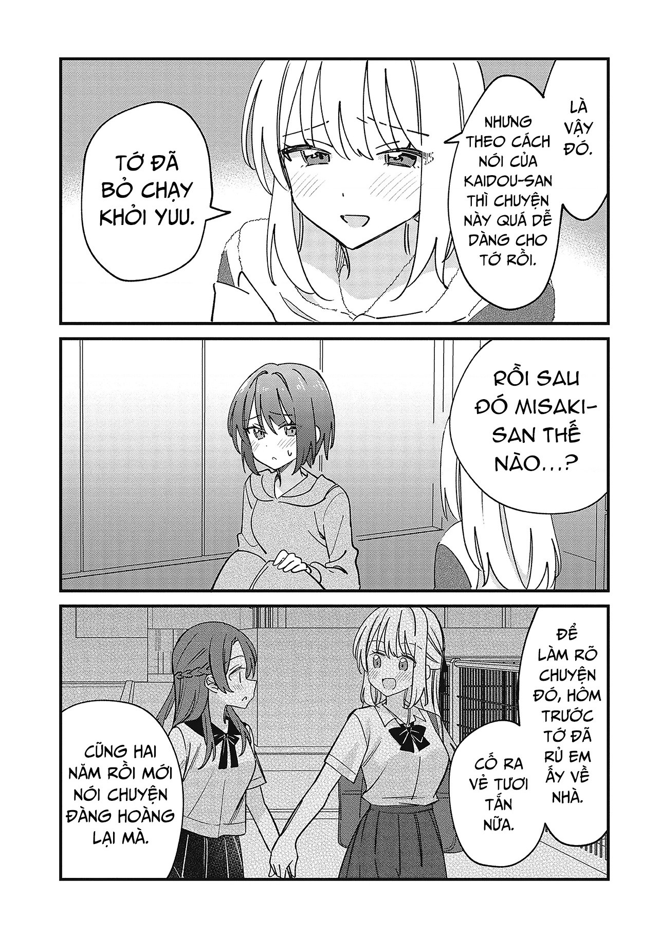 đọc truyện Kao Dake Yoi Classmate Ga Yatara To Guigui Kuru Yuri No Hanashi Chương 10 ảnh 31 tại Thiên Thai Truyện