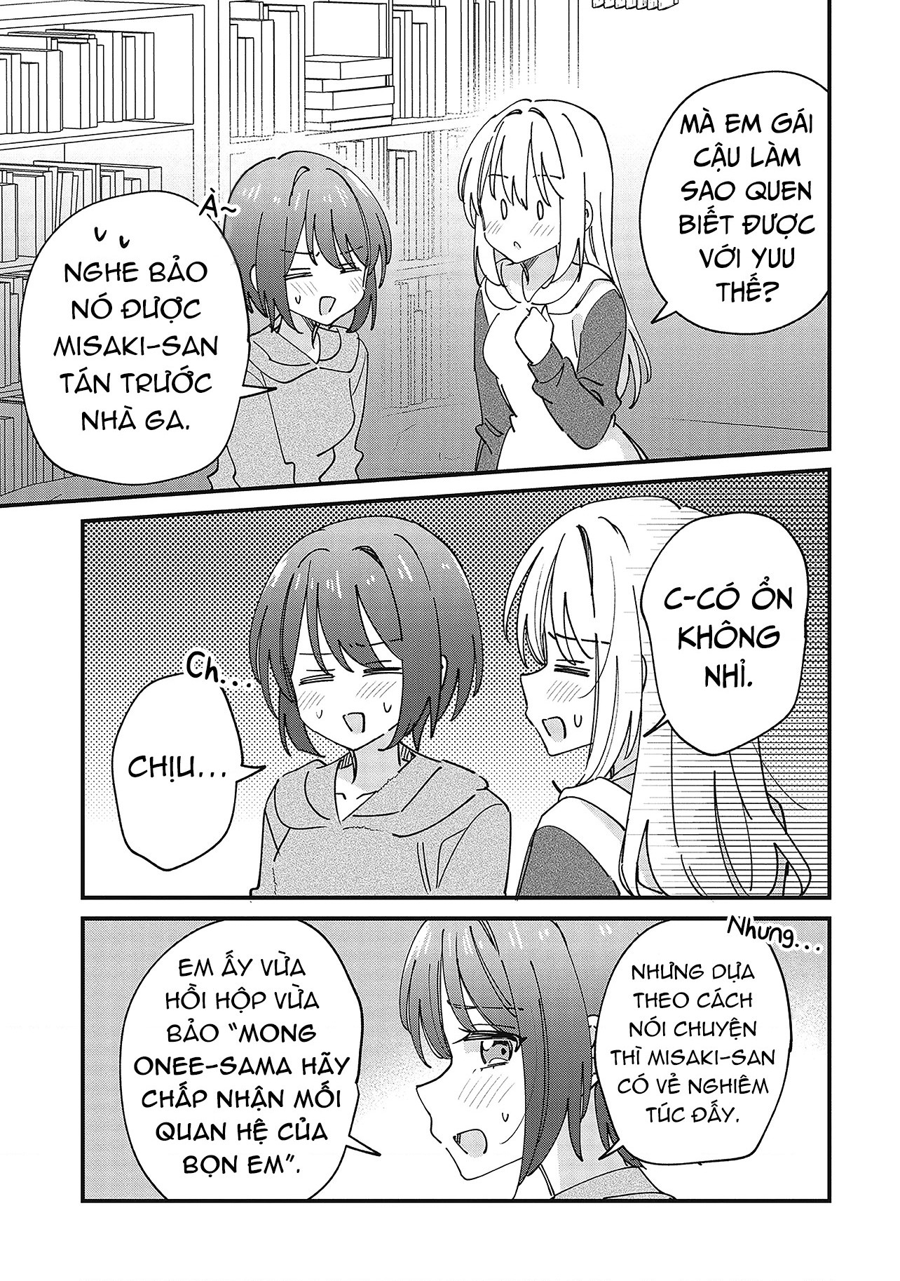 đọc truyện Kao Dake Yoi Classmate Ga Yatara To Guigui Kuru Yuri No Hanashi Chương 10 ảnh 33 tại Thiên Thai Truyện