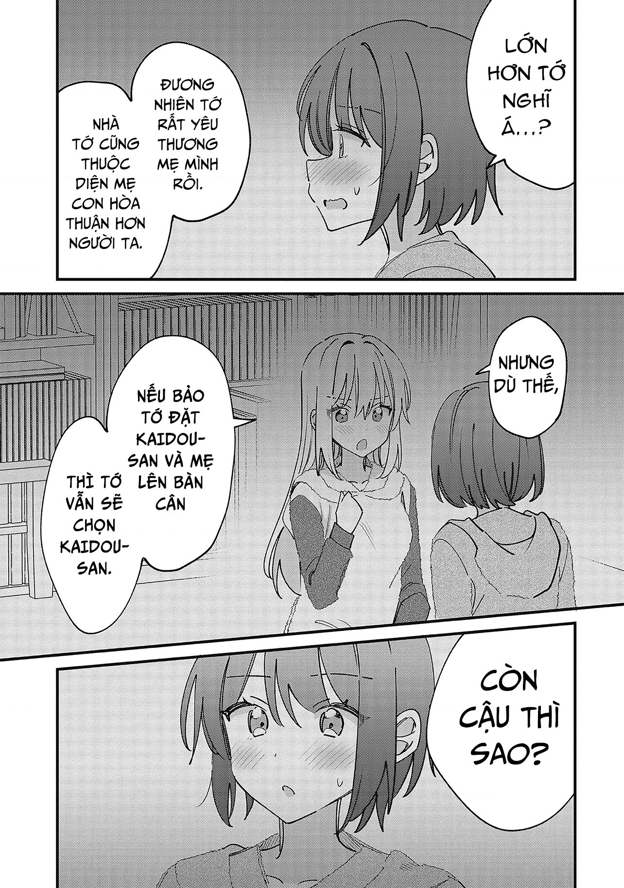 đọc truyện Kao Dake Yoi Classmate Ga Yatara To Guigui Kuru Yuri No Hanashi Chương 10 ảnh 7 tại Thiên Thai Truyện