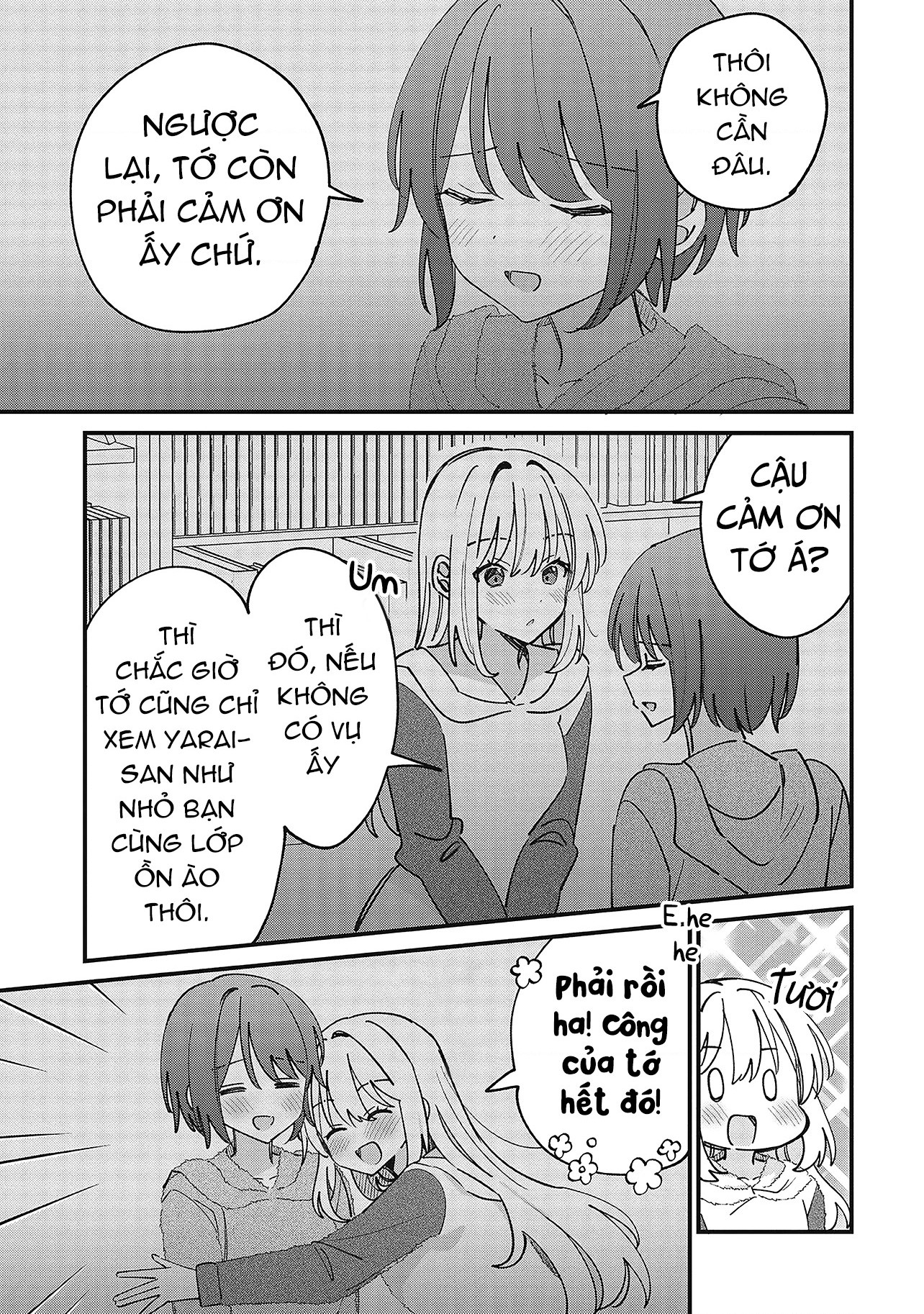 đọc truyện Kao Dake Yoi Classmate Ga Yatara To Guigui Kuru Yuri No Hanashi Chương 10 ảnh 11 tại Thiên Thai Truyện