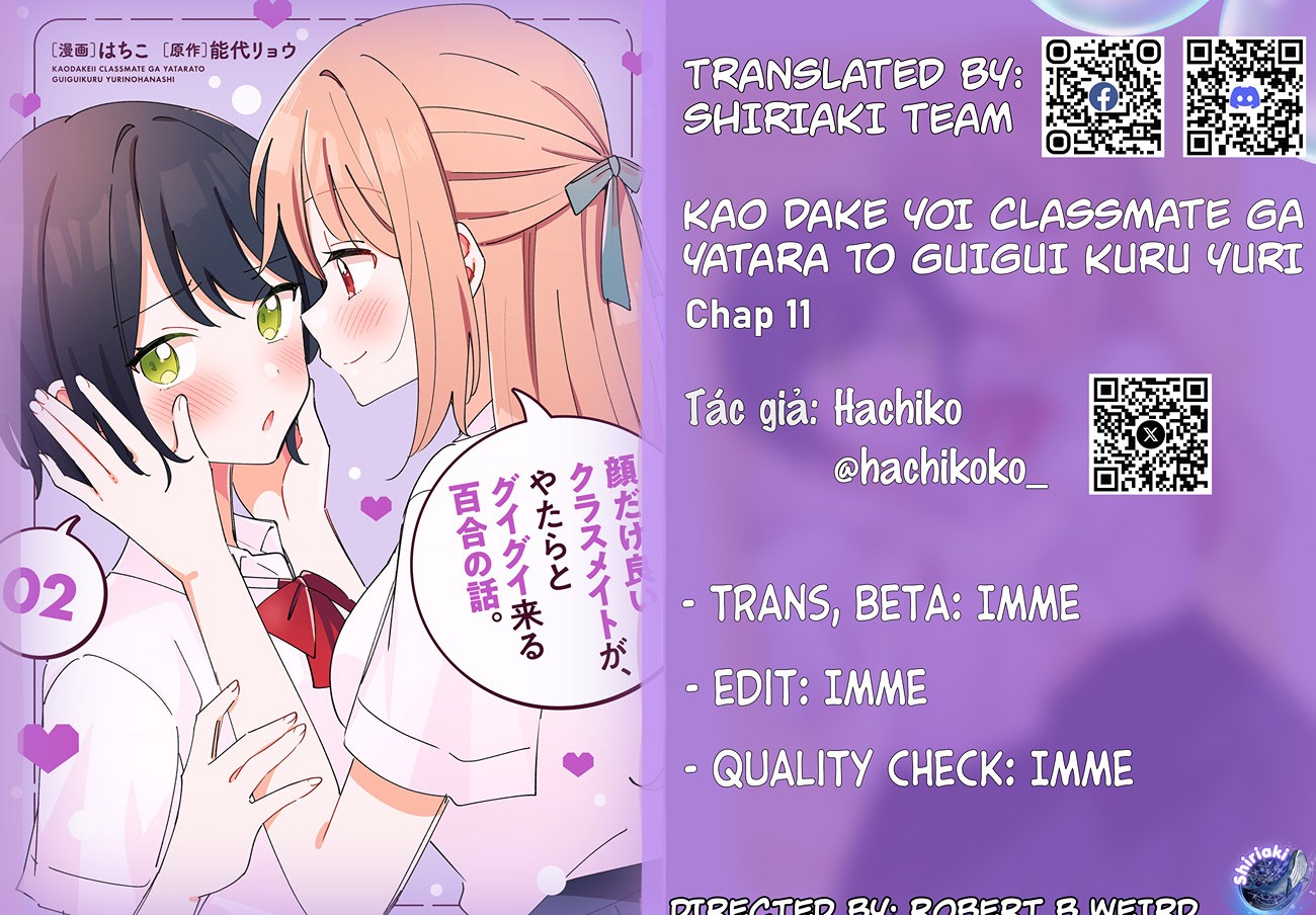 đọc truyện Kao Dake Yoi Classmate Ga Yatara To Guigui Kuru Yuri No Hanashi Chương 11 ảnh 2 tại Thiên Thai Truyện