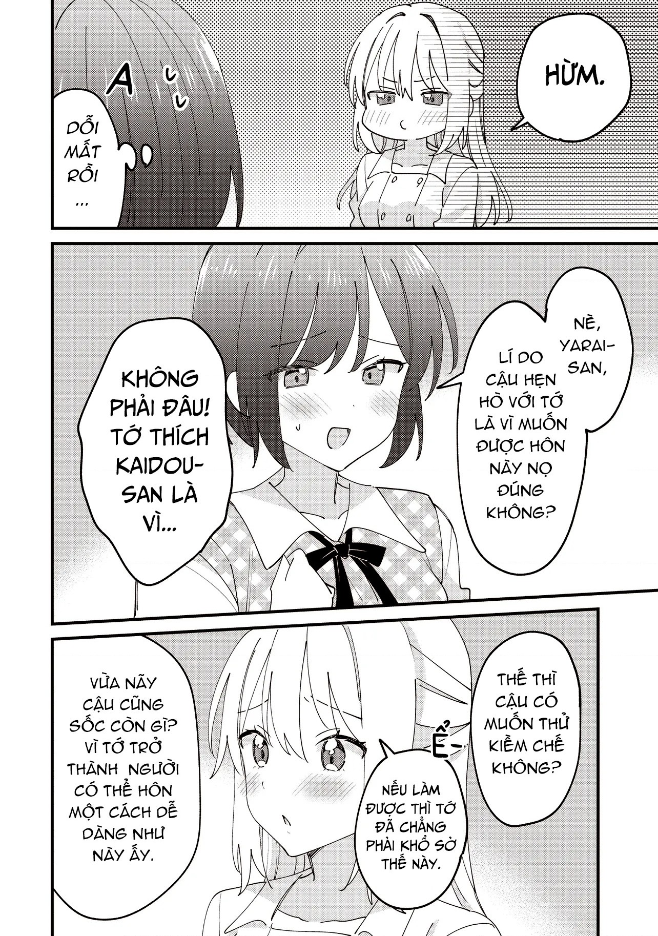 đọc truyện Kao Dake Yoi Classmate Ga Yatara To Guigui Kuru Yuri No Hanashi Chương 11 ảnh 35 tại Thiên Thai Truyện