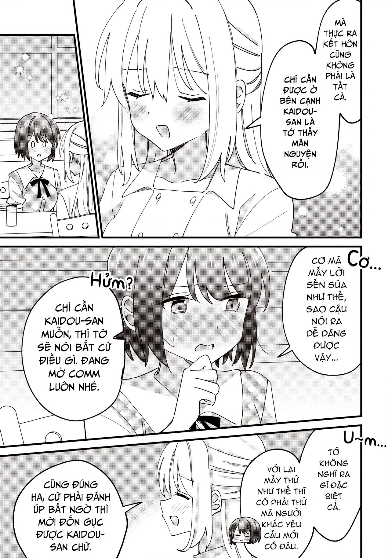 đọc truyện Kao Dake Yoi Classmate Ga Yatara To Guigui Kuru Yuri No Hanashi Chương 11 ảnh 10 tại Thiên Thai Truyện