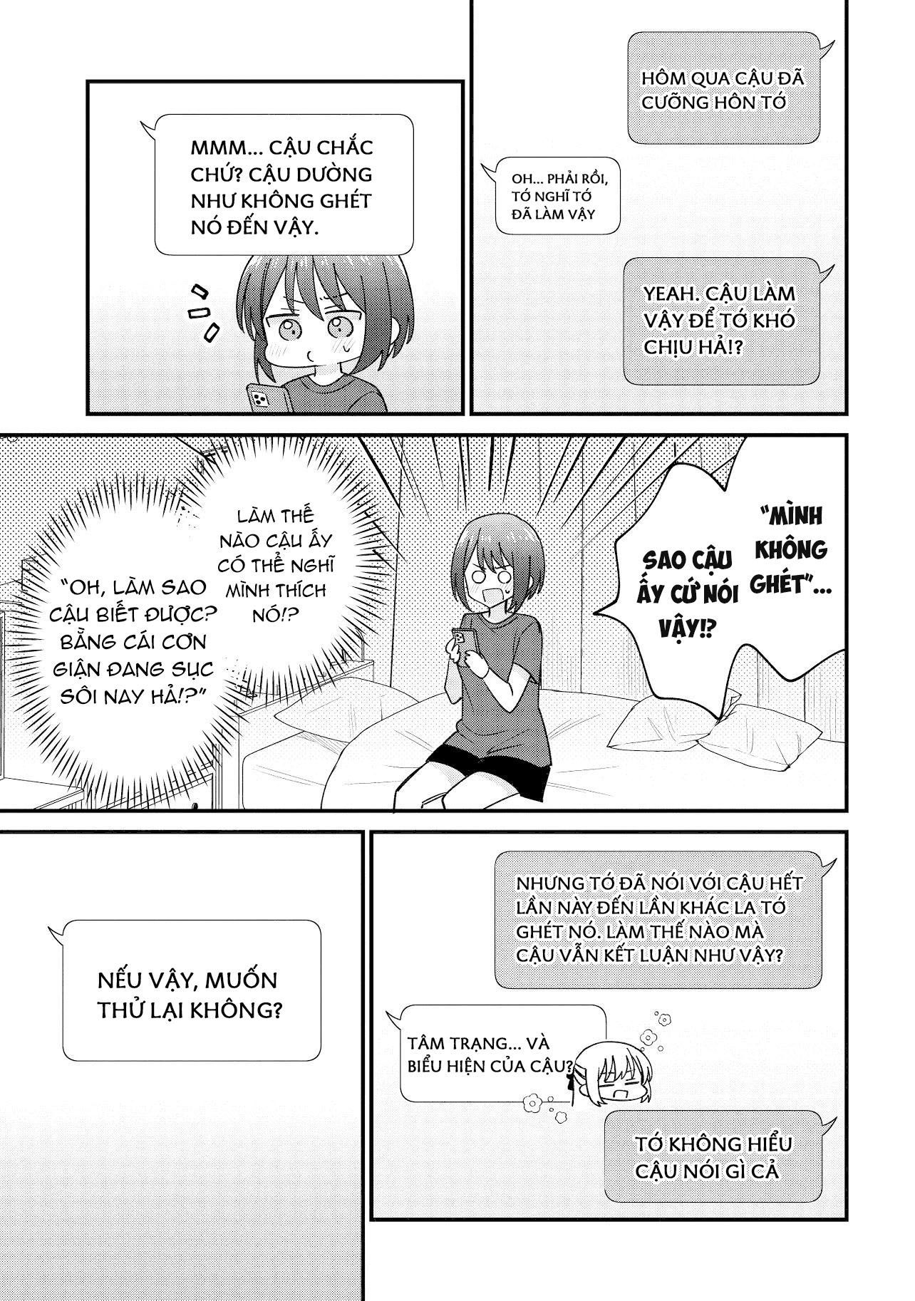 đọc truyện Kao Dake Yoi Classmate Ga Yatara To Guigui Kuru Yuri No Hanashi Chương 2 ảnh 12 tại Thiên Thai Truyện