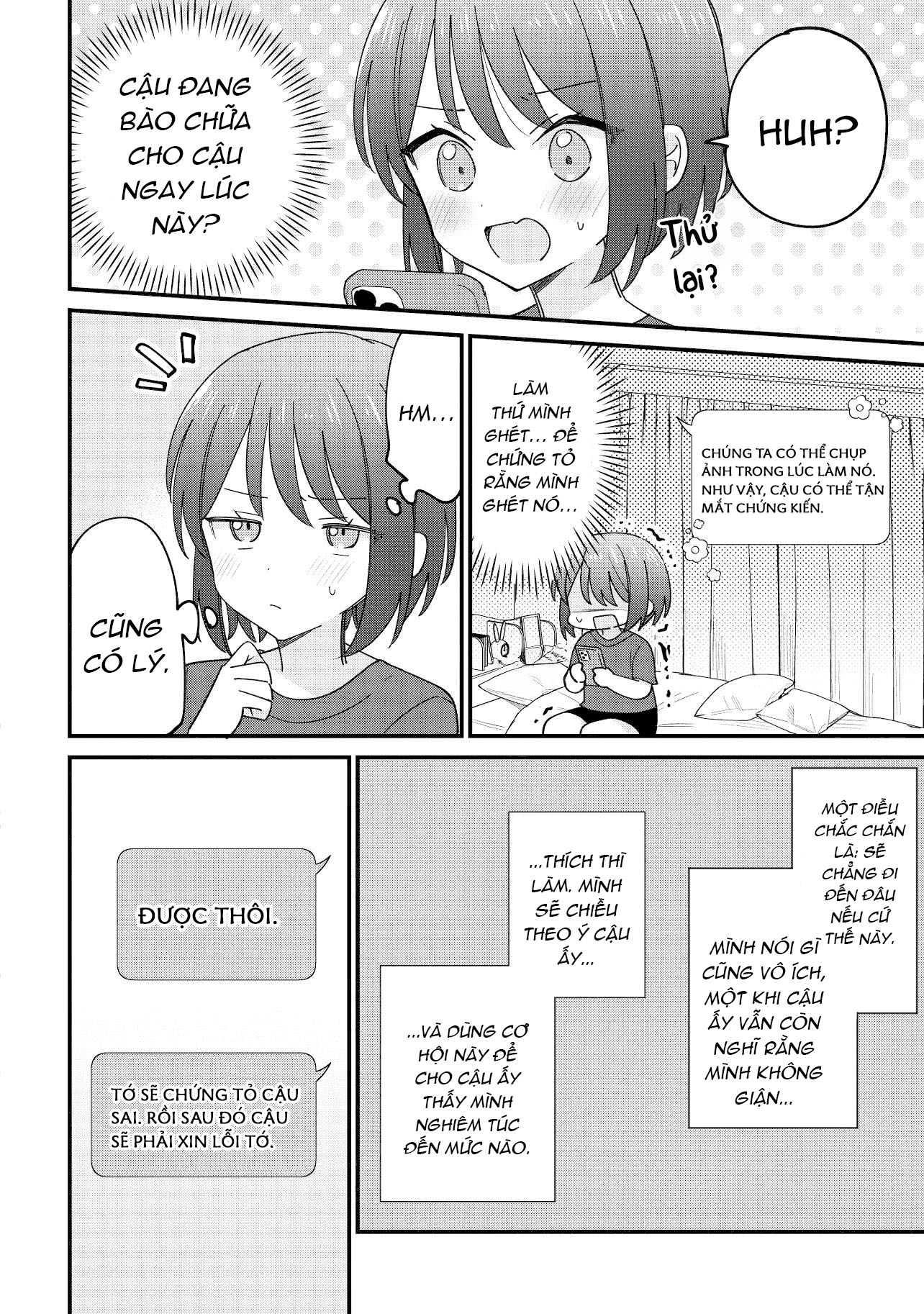 đọc truyện Kao Dake Yoi Classmate Ga Yatara To Guigui Kuru Yuri No Hanashi Chương 2 ảnh 13 tại Thiên Thai Truyện