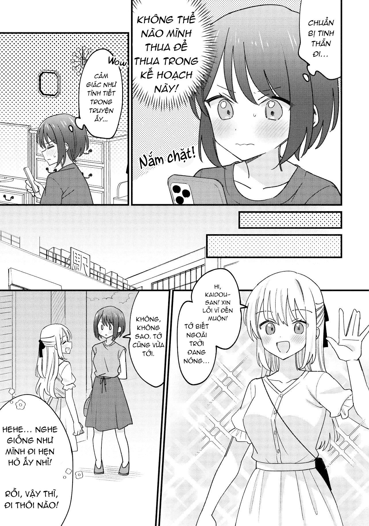 đọc truyện Kao Dake Yoi Classmate Ga Yatara To Guigui Kuru Yuri No Hanashi Chương 2 ảnh 14 tại Thiên Thai Truyện