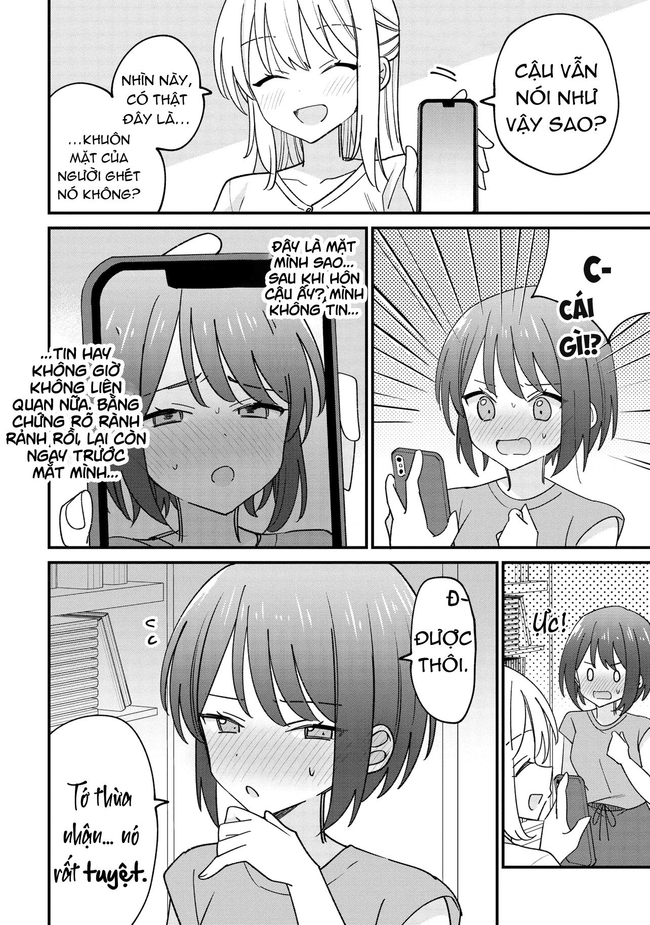 đọc truyện Kao Dake Yoi Classmate Ga Yatara To Guigui Kuru Yuri No Hanashi Chương 2 ảnh 23 tại Thiên Thai Truyện