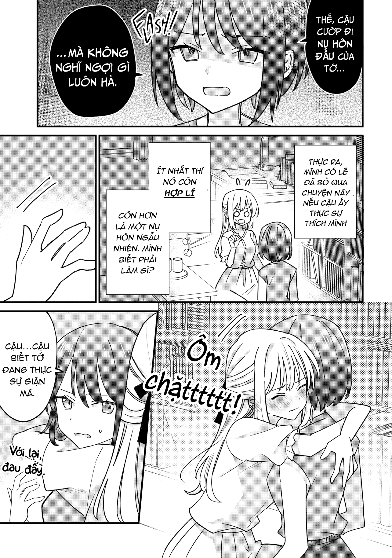 đọc truyện Kao Dake Yoi Classmate Ga Yatara To Guigui Kuru Yuri No Hanashi Chương 2 ảnh 28 tại Thiên Thai Truyện