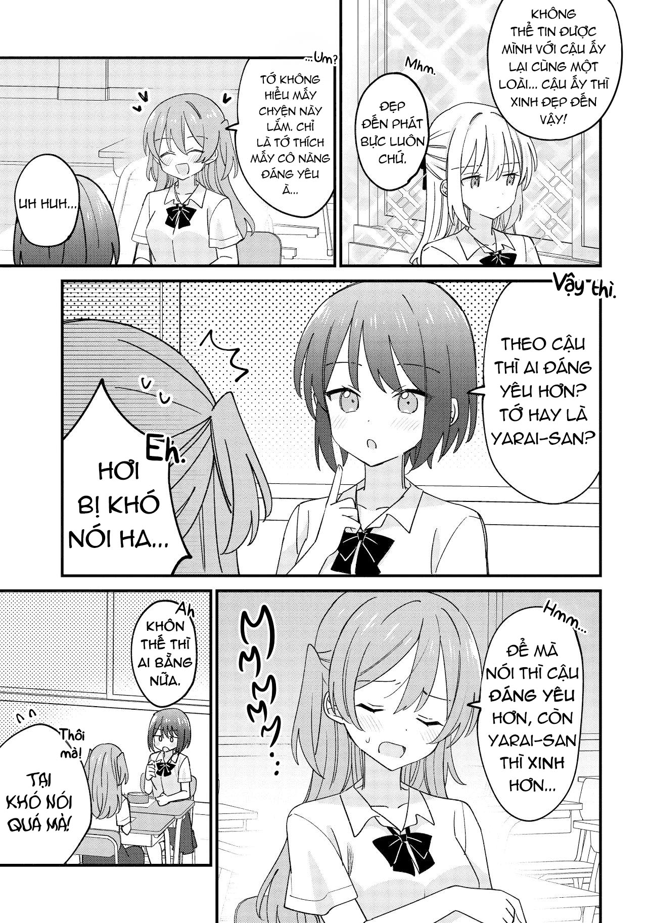 đọc truyện Kao Dake Yoi Classmate Ga Yatara To Guigui Kuru Yuri No Hanashi Chương 2 ảnh 8 tại Thiên Thai Truyện