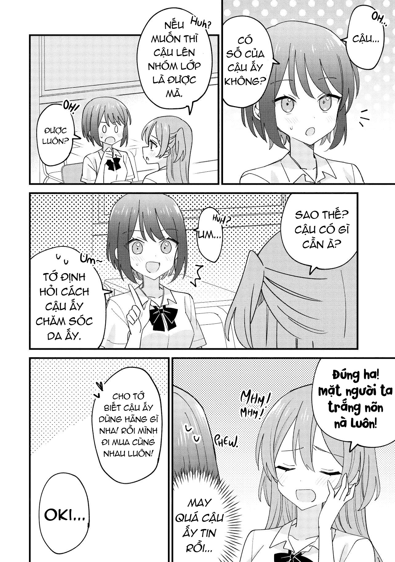 đọc truyện Kao Dake Yoi Classmate Ga Yatara To Guigui Kuru Yuri No Hanashi Chương 2 ảnh 9 tại Thiên Thai Truyện