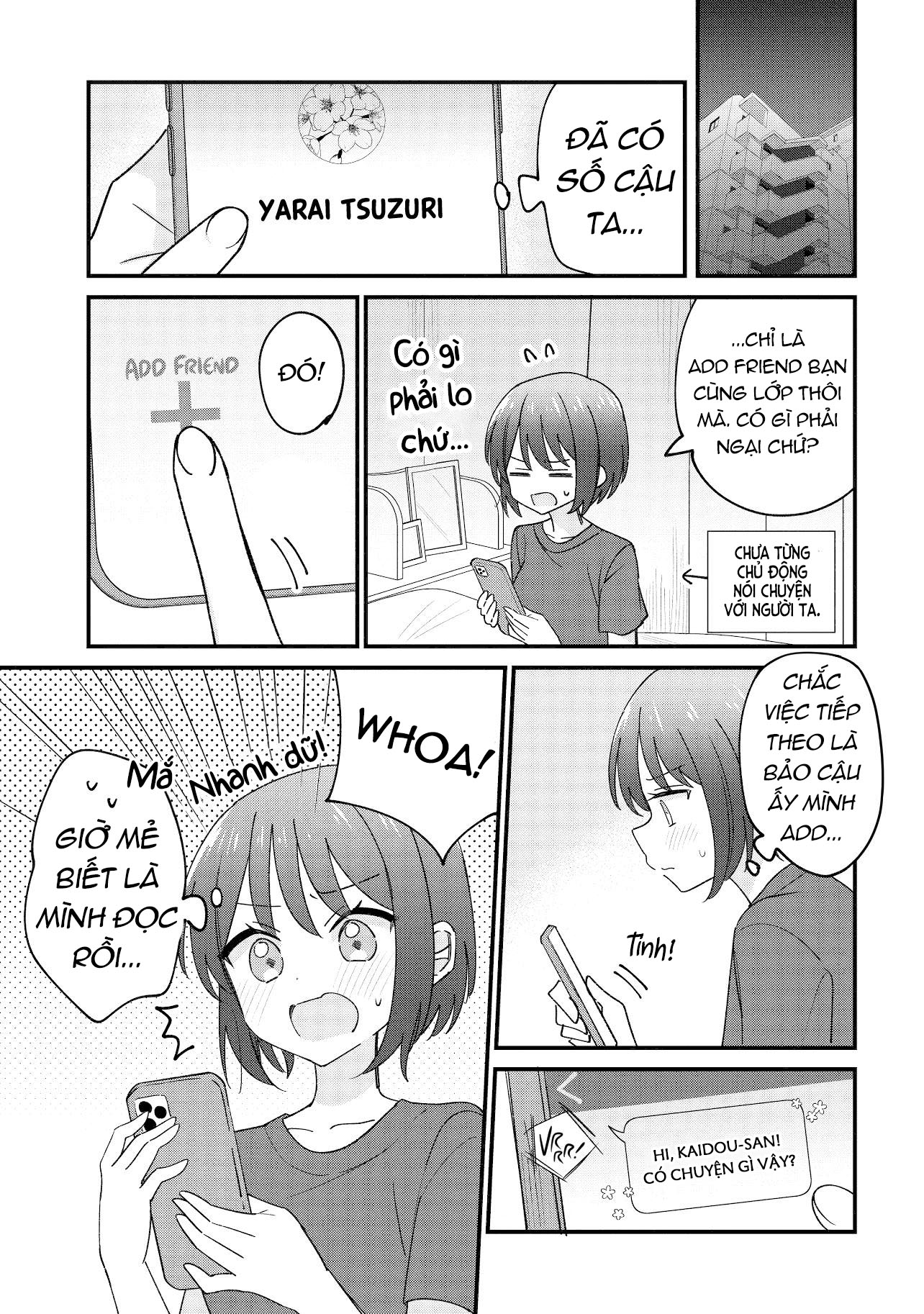 đọc truyện Kao Dake Yoi Classmate Ga Yatara To Guigui Kuru Yuri No Hanashi Chương 2 ảnh 10 tại Thiên Thai Truyện