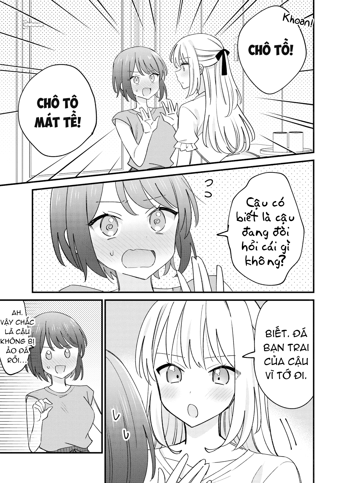 đọc truyện Kao Dake Yoi Classmate Ga Yatara To Guigui Kuru Yuri No Hanashi Chương 3 ảnh 2 tại Thiên Thai Truyện