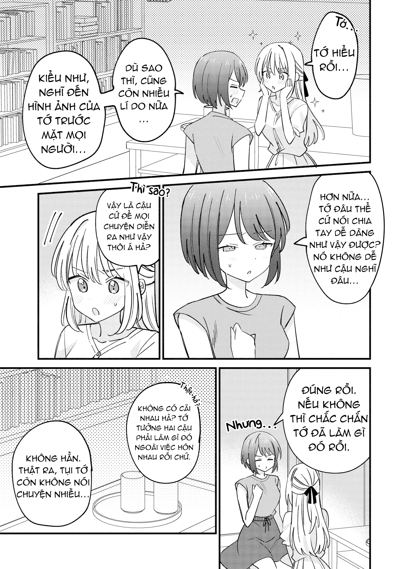 đọc truyện Kao Dake Yoi Classmate Ga Yatara To Guigui Kuru Yuri No Hanashi Chương 3 ảnh 12 tại Thiên Thai Truyện