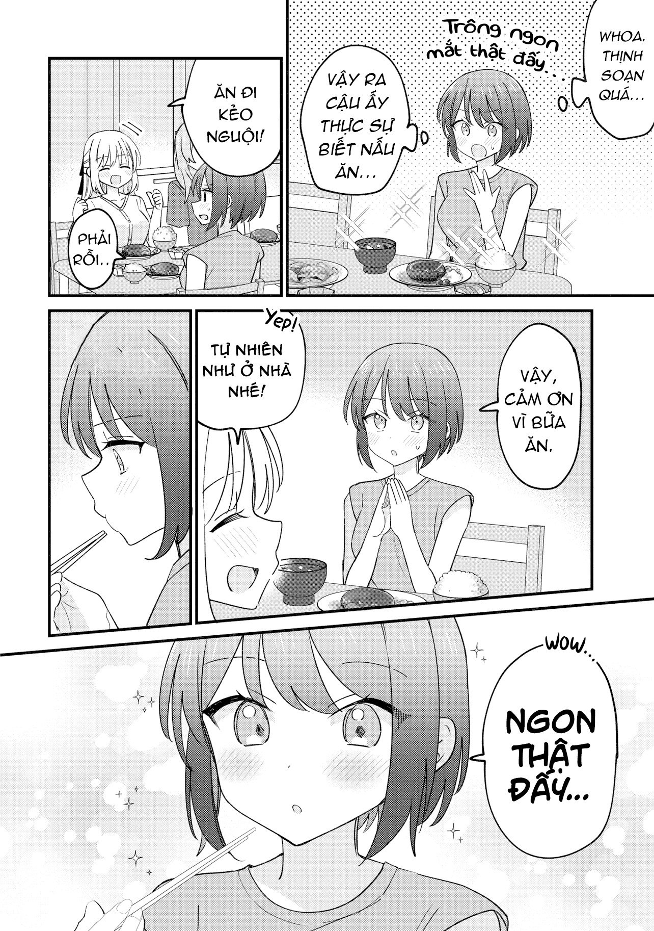 đọc truyện Kao Dake Yoi Classmate Ga Yatara To Guigui Kuru Yuri No Hanashi Chương 3 ảnh 17 tại Thiên Thai Truyện