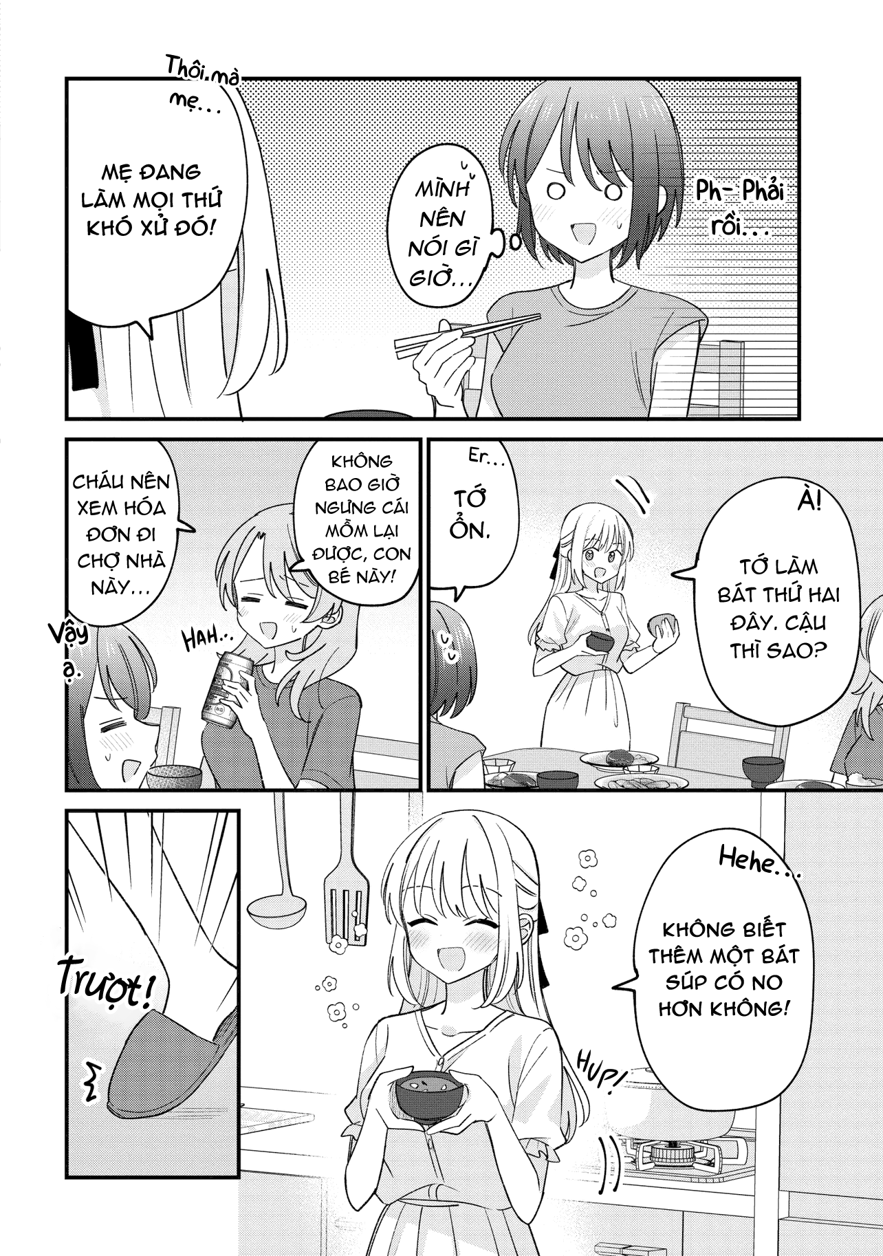 đọc truyện Kao Dake Yoi Classmate Ga Yatara To Guigui Kuru Yuri No Hanashi Chương 3 ảnh 19 tại Thiên Thai Truyện