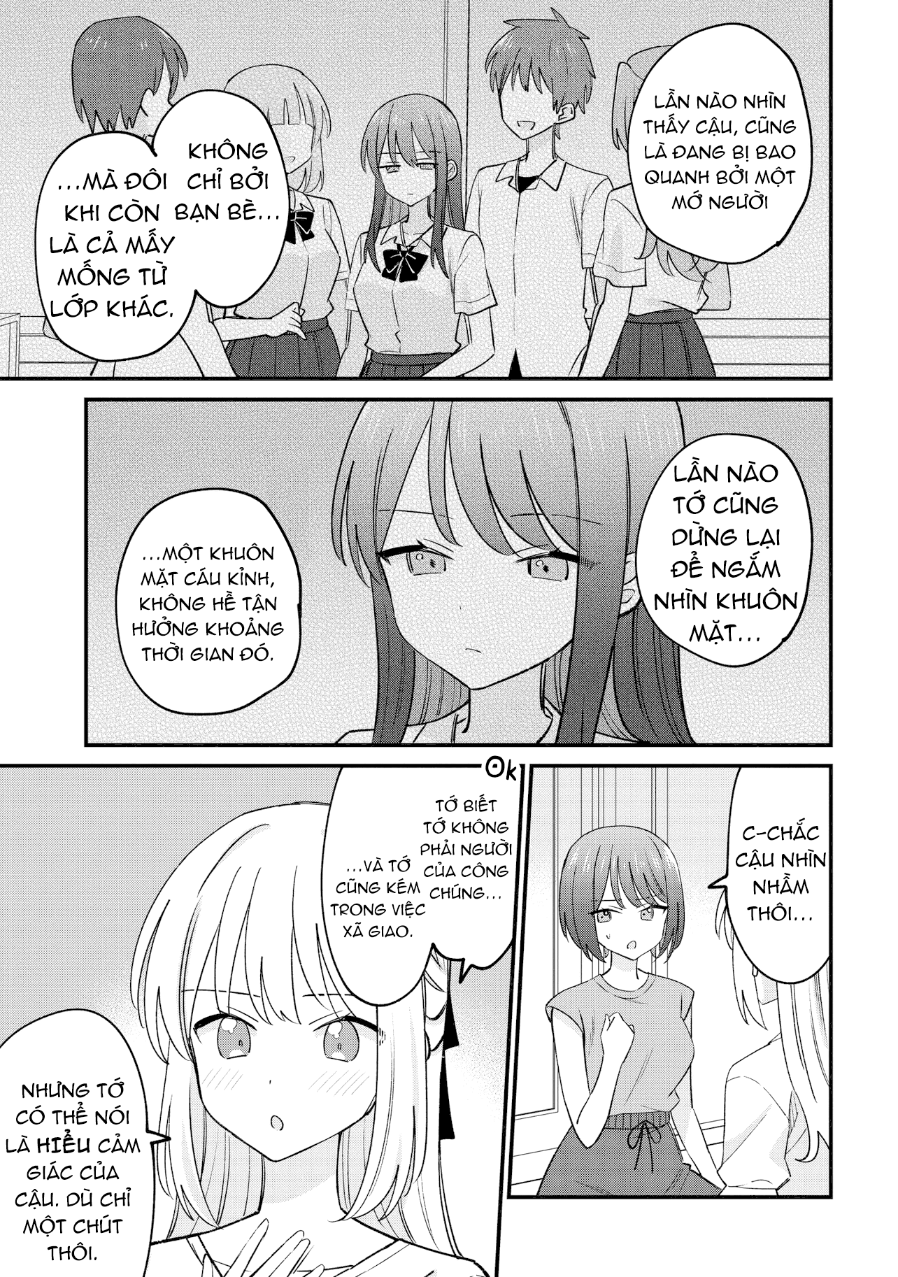 đọc truyện Kao Dake Yoi Classmate Ga Yatara To Guigui Kuru Yuri No Hanashi Chương 3 ảnh 4 tại Thiên Thai Truyện