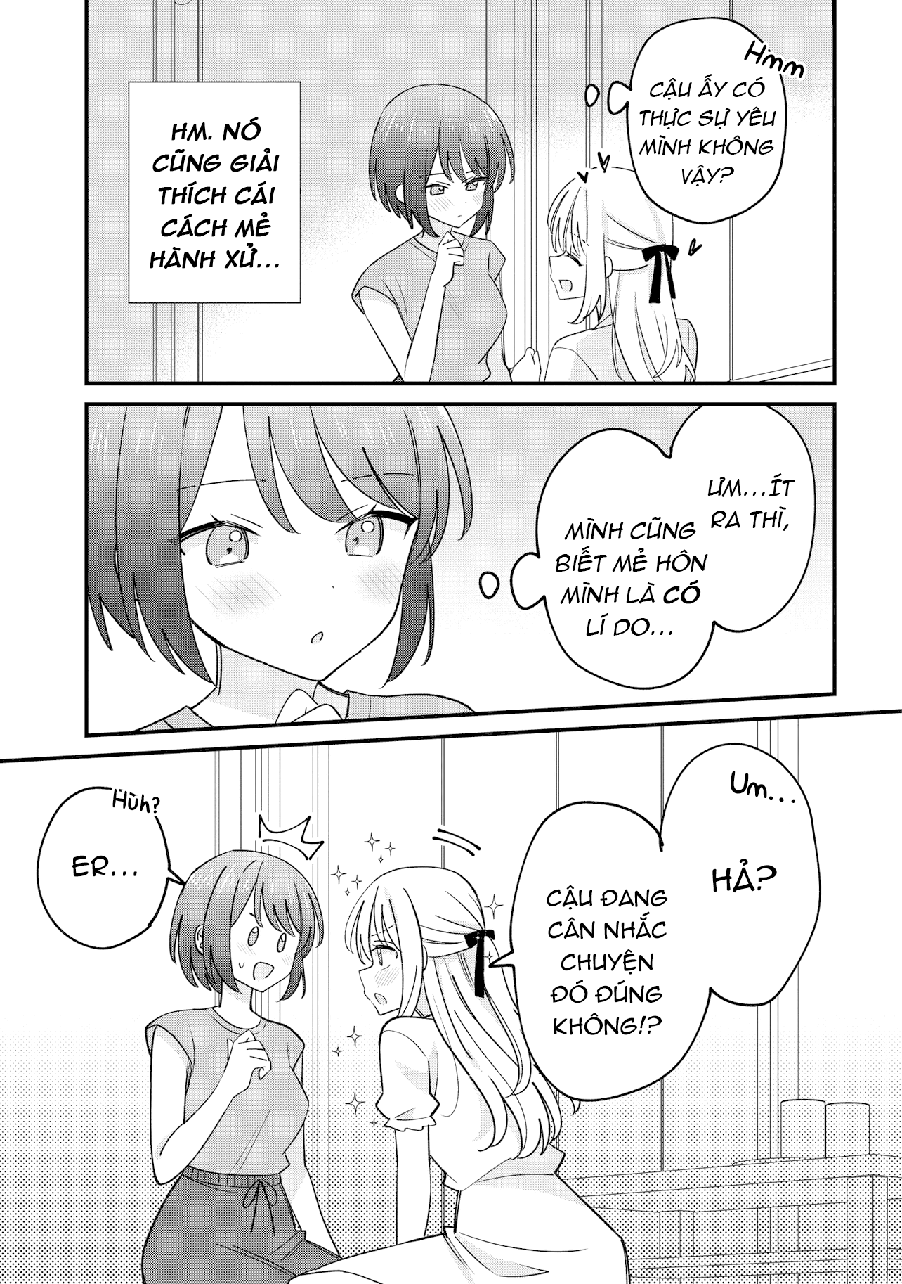 đọc truyện Kao Dake Yoi Classmate Ga Yatara To Guigui Kuru Yuri No Hanashi Chương 3 ảnh 8 tại Thiên Thai Truyện